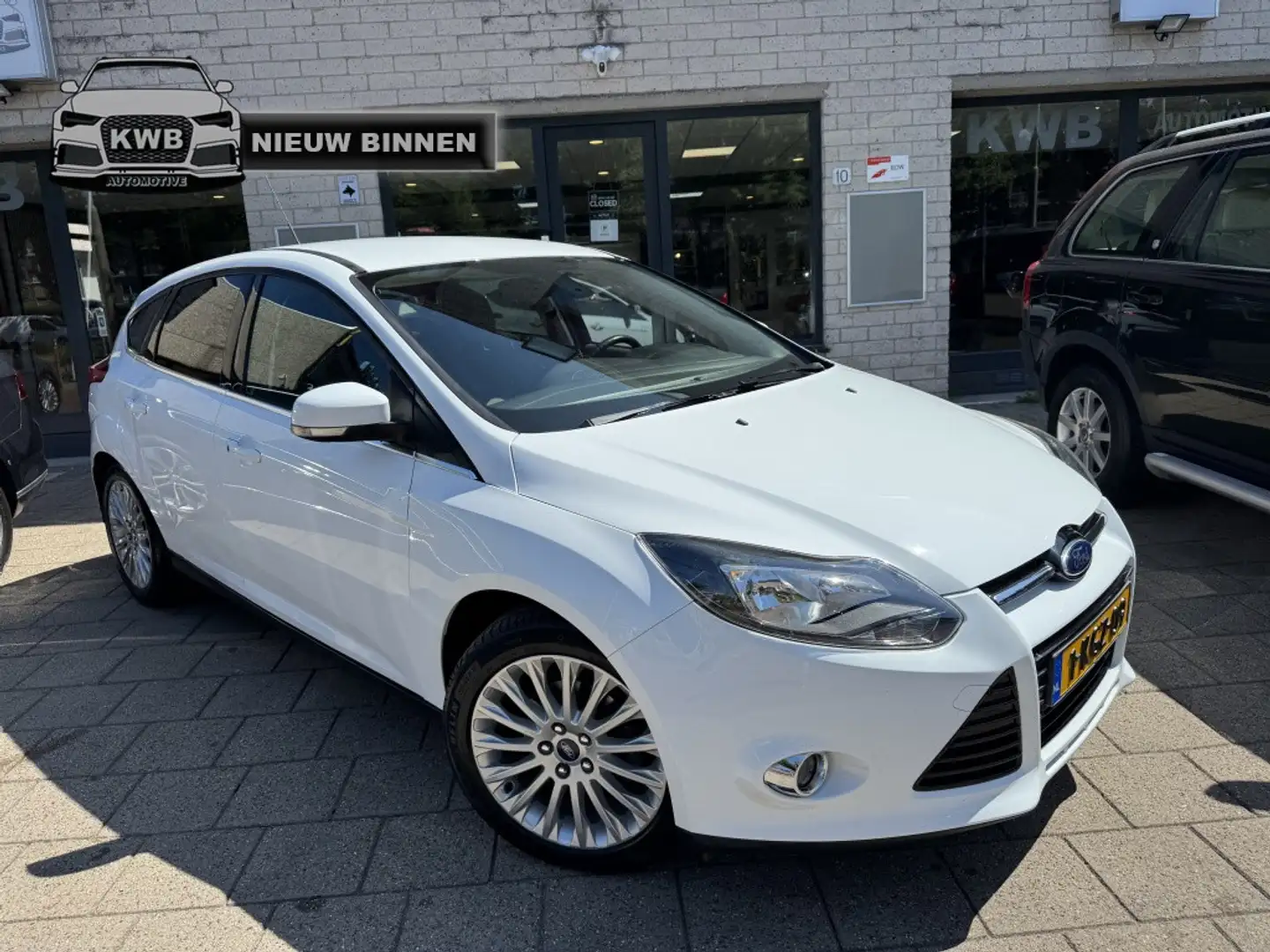 Ford Focus 1.0 EcoB. Titanium Nieuwe motor Nieuwe apk Wit - 1