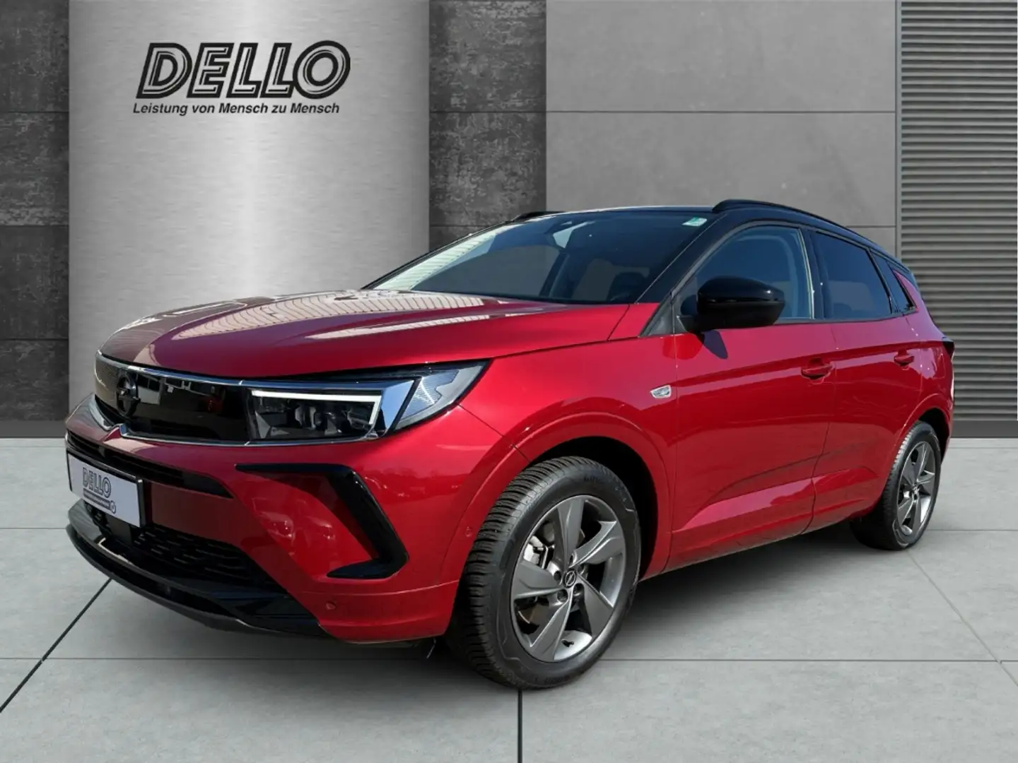 Opel Grandland GSe Turbo PHEV Allrad AT Leder AD Navi 360 Kamera Rood - 1