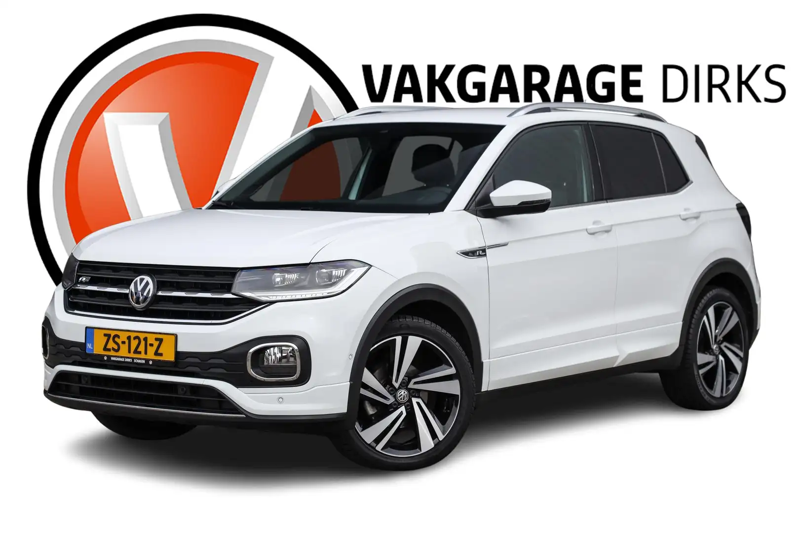 Volkswagen T-Cross 1.0 TSi DSG R-Line ✅ LED ✅ Virtual ✅ Carplay Blanco - 1