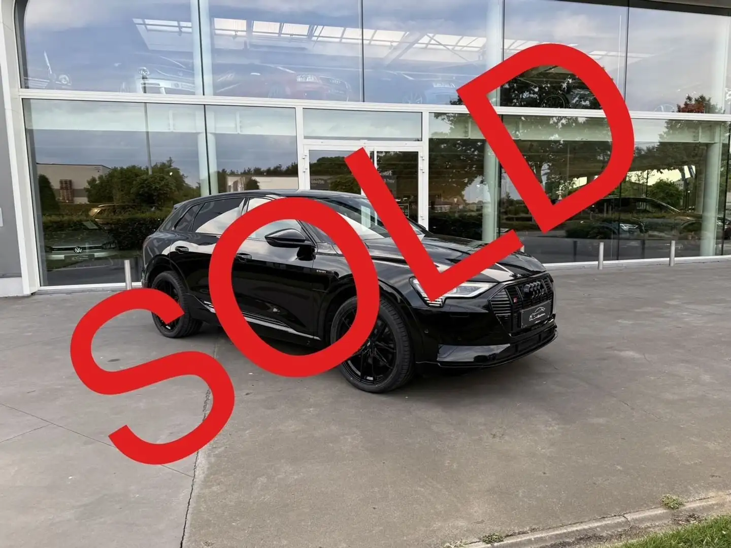 Audi Q8 e-tron SOLD BIJ GARAGE VRIENS YVES BV!!!!! Negru - 1