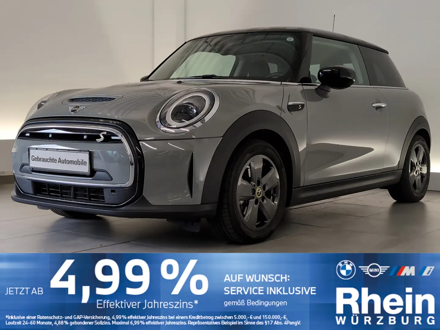 MINI Cooper SE 3-Türer DAB/SHZ/PDC DAB/SHZ/PDC Grau - 1