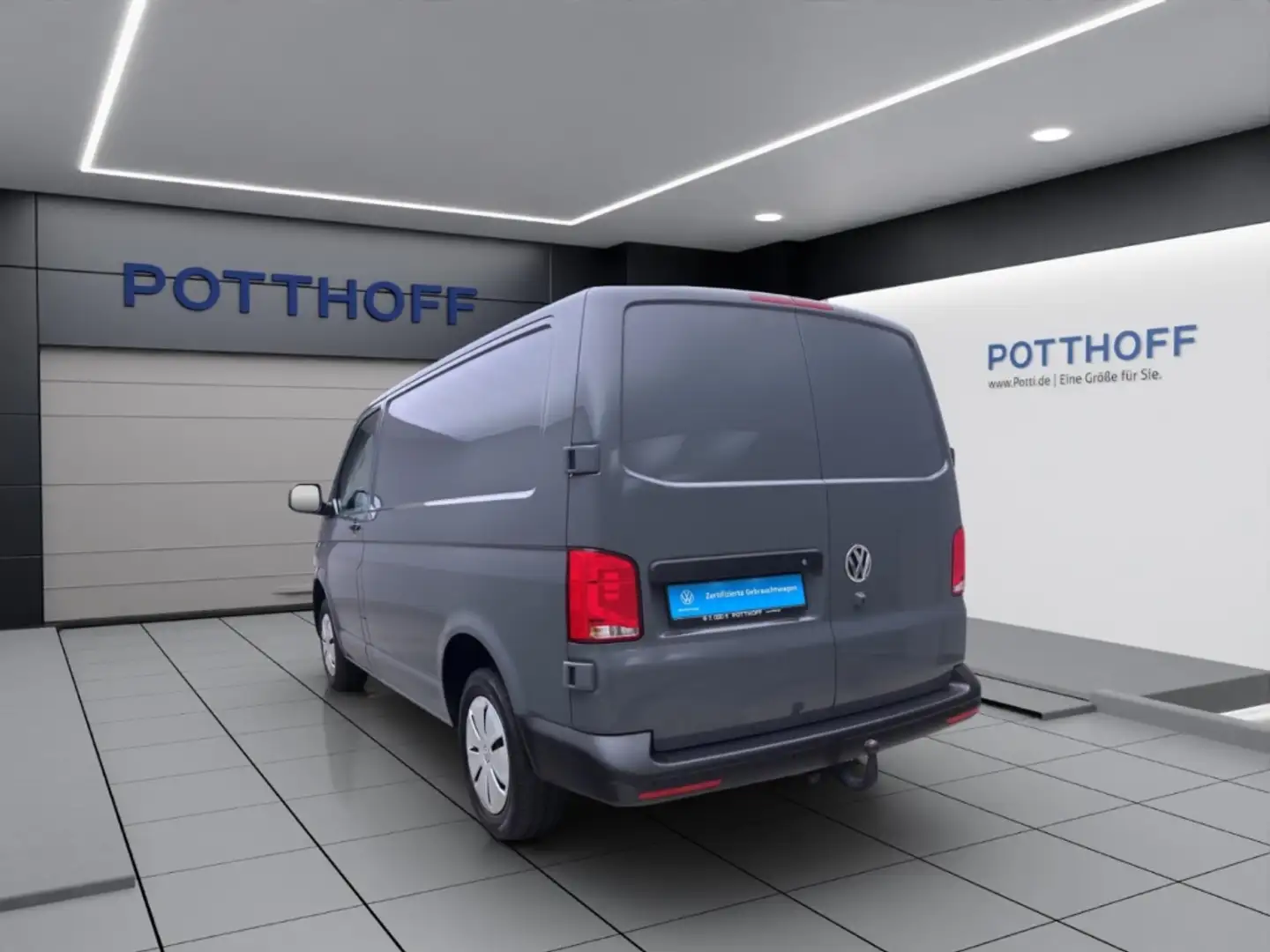 Volkswagen T6.1 Transporter Kasten 2.0 TDI ECO PROFI AHK NAVI KAMERA PDC Grau - 2