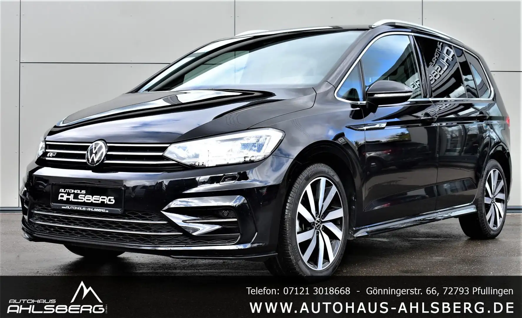 Volkswagen Touran R-LINE ACC/D.COCKPIT/7-SITZER/KAMERA Black - 1