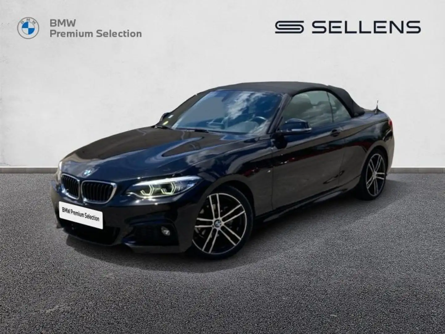 BMW 218 218dA 150ch M Sport Euro6d-T Noir - 1