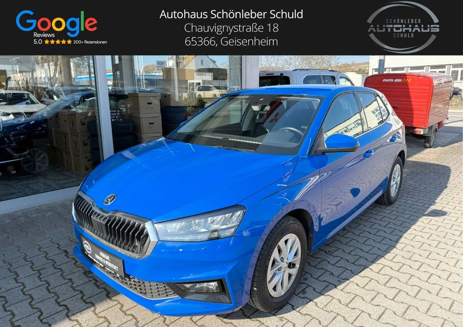 Skoda Fabia Style *AUTOMATIK*LED*KLIMA*SITZH*MWST* Blau - 1