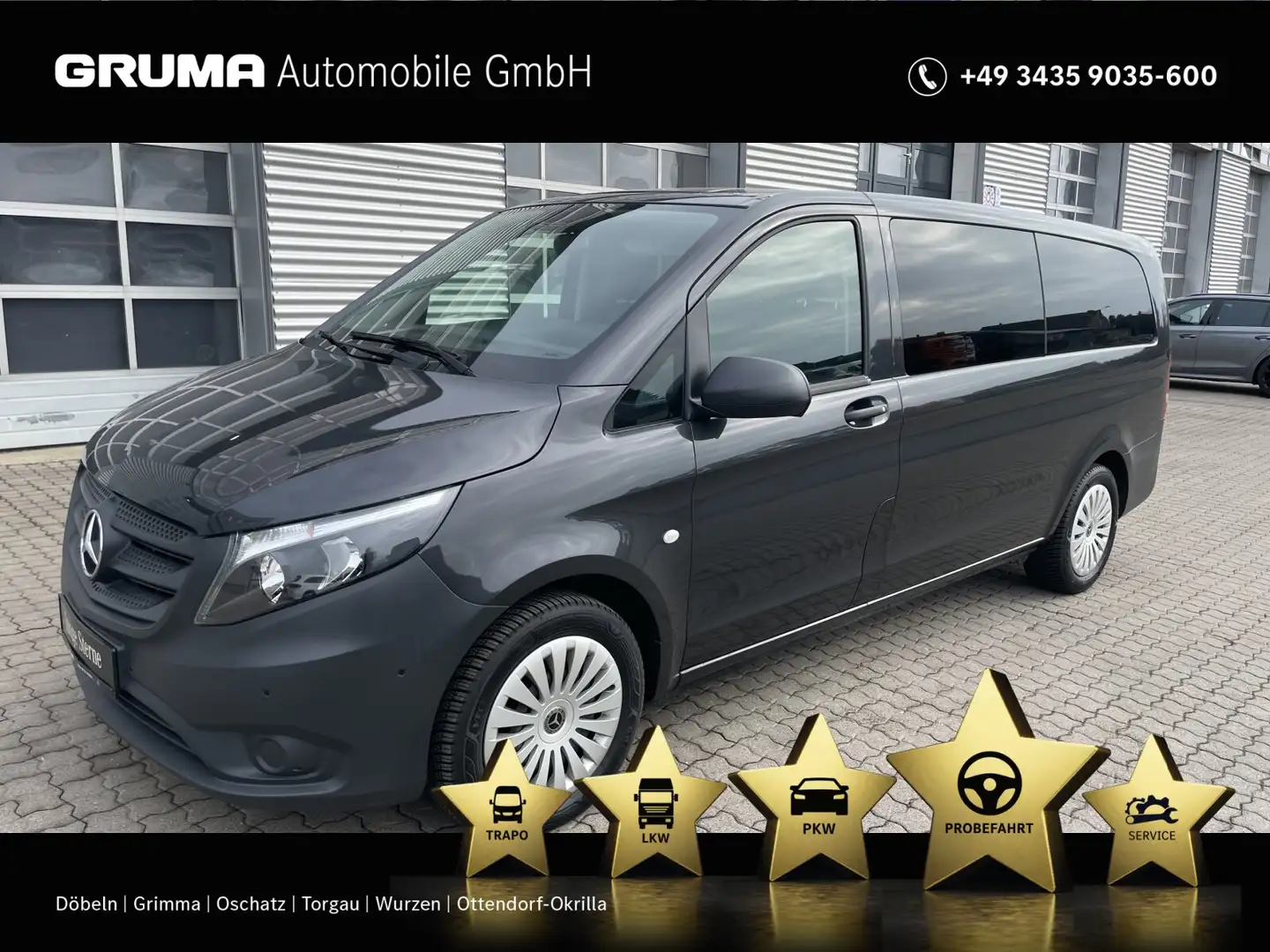 Mercedes-Benz Vito Vito 116 CDI Tourer PRO E NAVI+KLIMA+RÜCKFAHRKAM Grey - 1