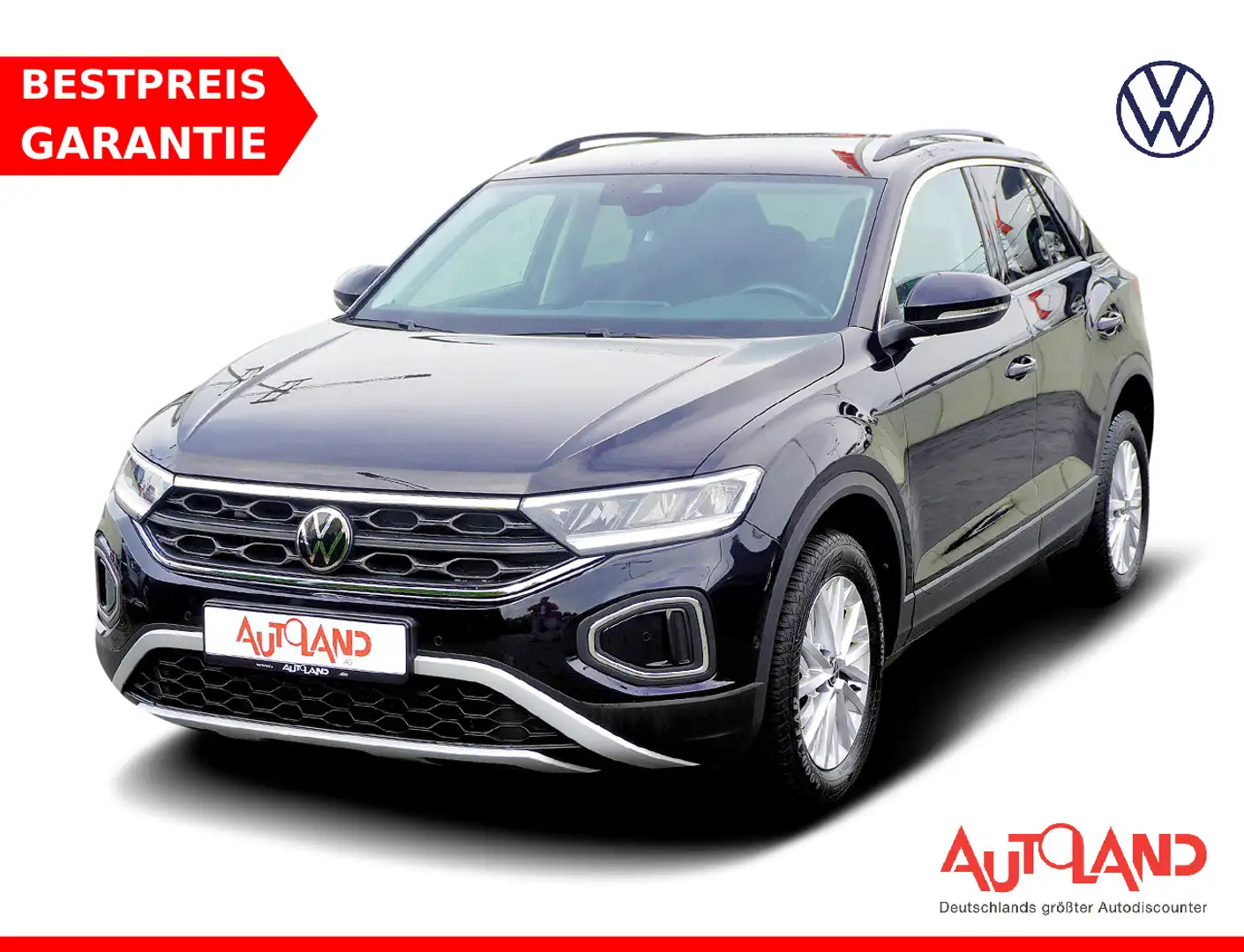 Volkswagen T-Roc 1.0 TSI LED Navi Tempomat Schwarz - 1