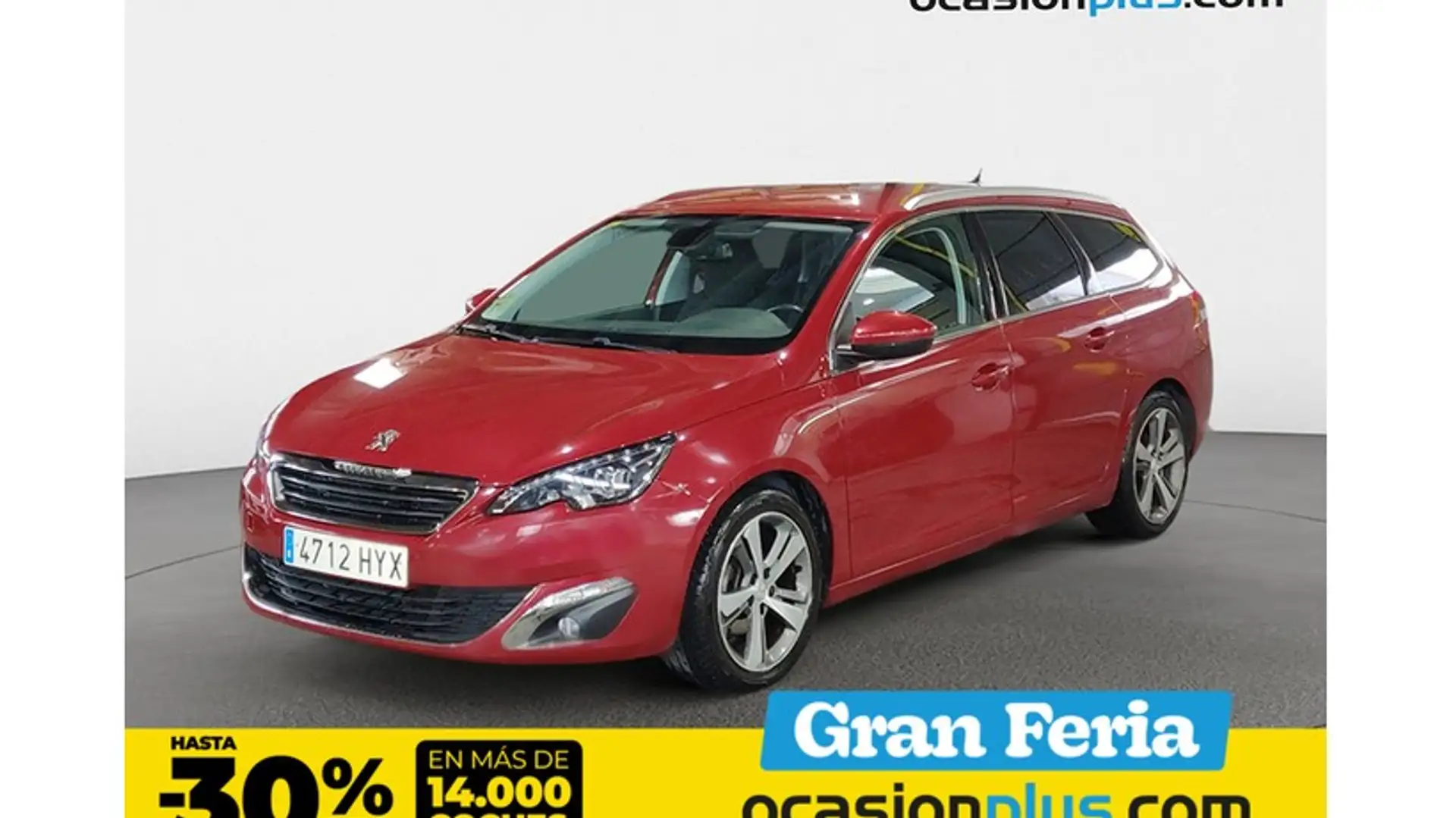 Peugeot 308 SW 1.6e-HDi Allure 115 Rojo - 1