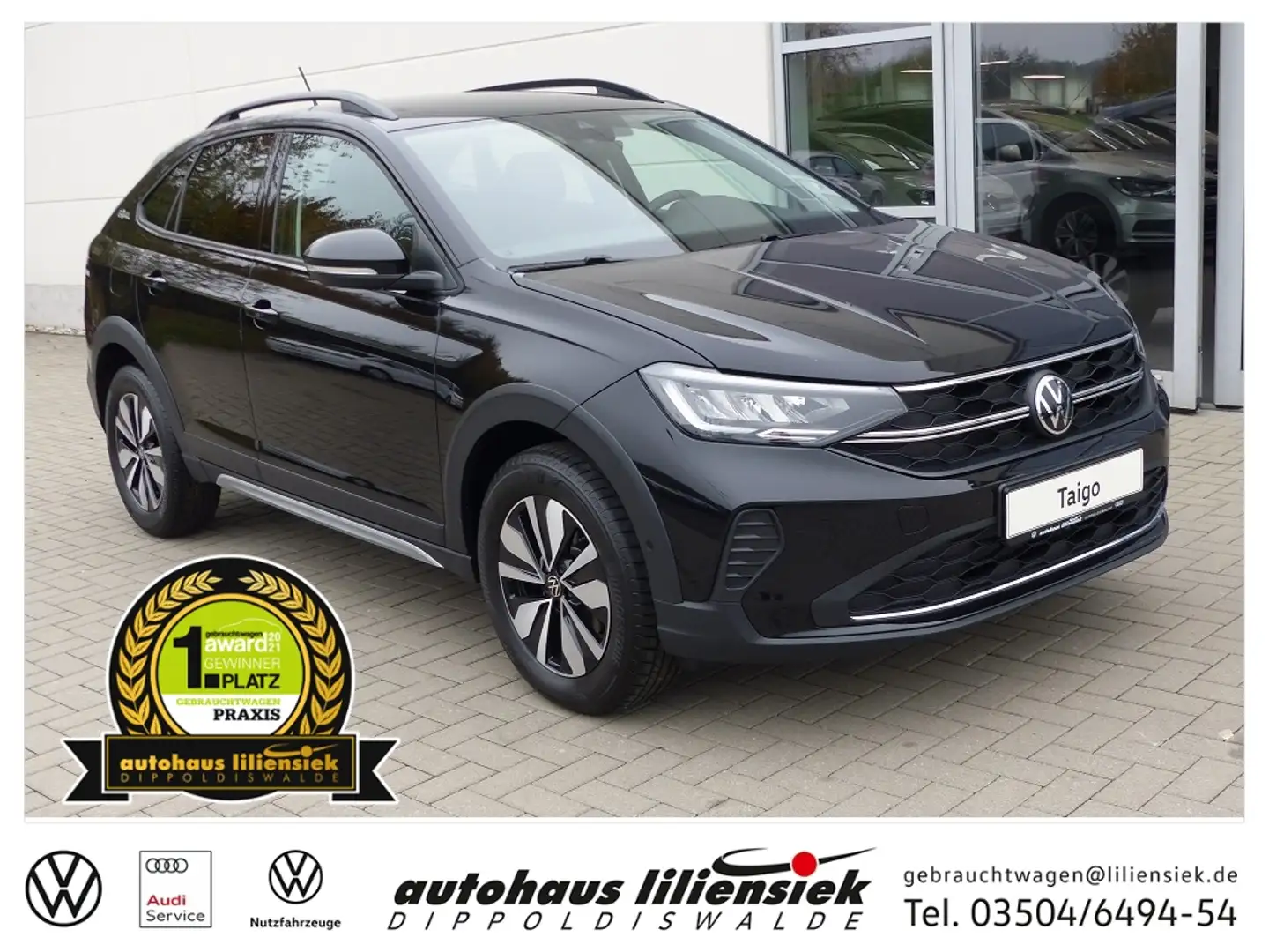 Volkswagen Taigo 1.0 TSI DSG Goal *LED*PDC*ACC* Schwarz - 1