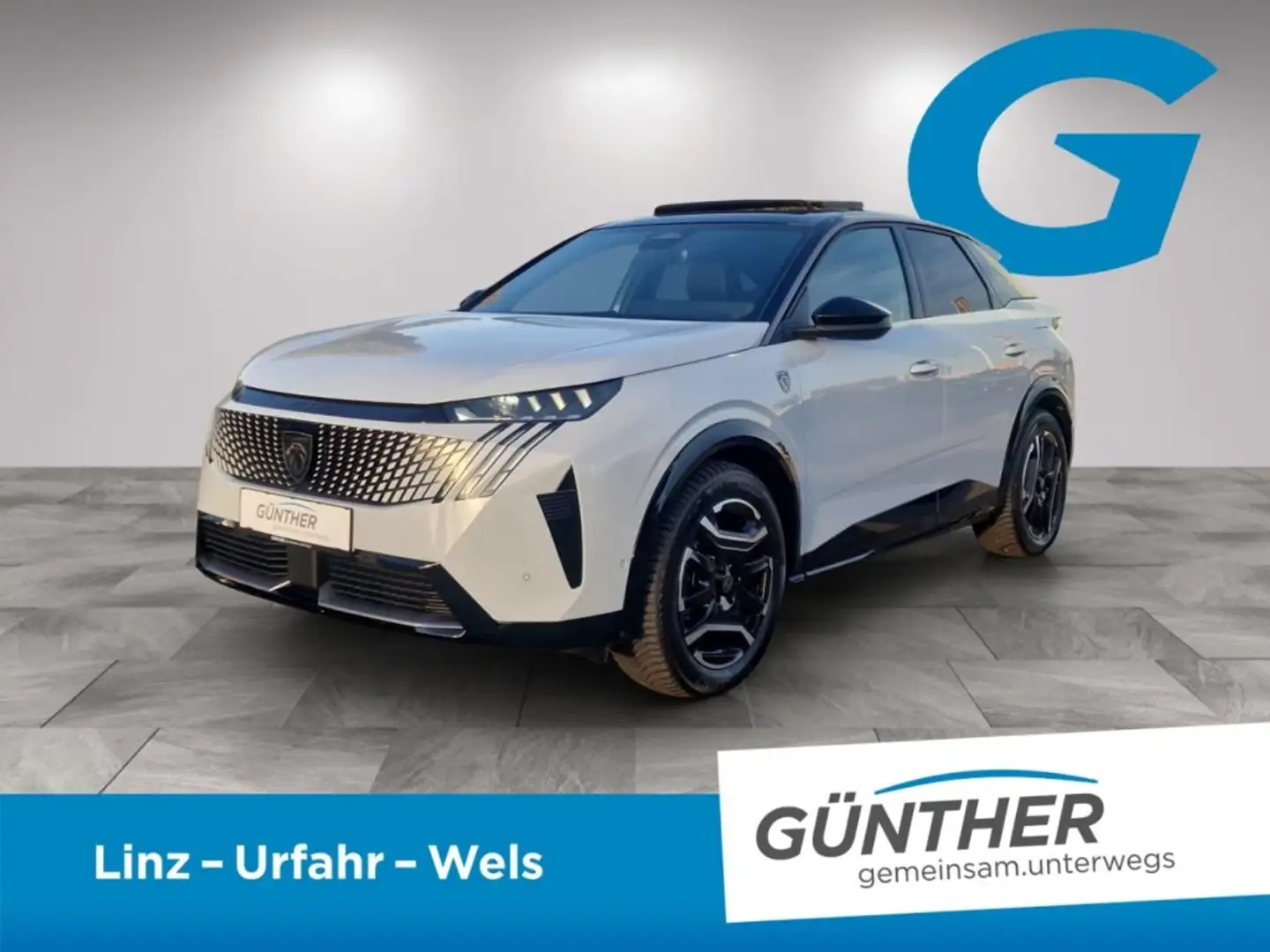 Peugeot 3008 E-3008 GT Elektromotor 210 (Batterie 73 kWh) Weiß - 1