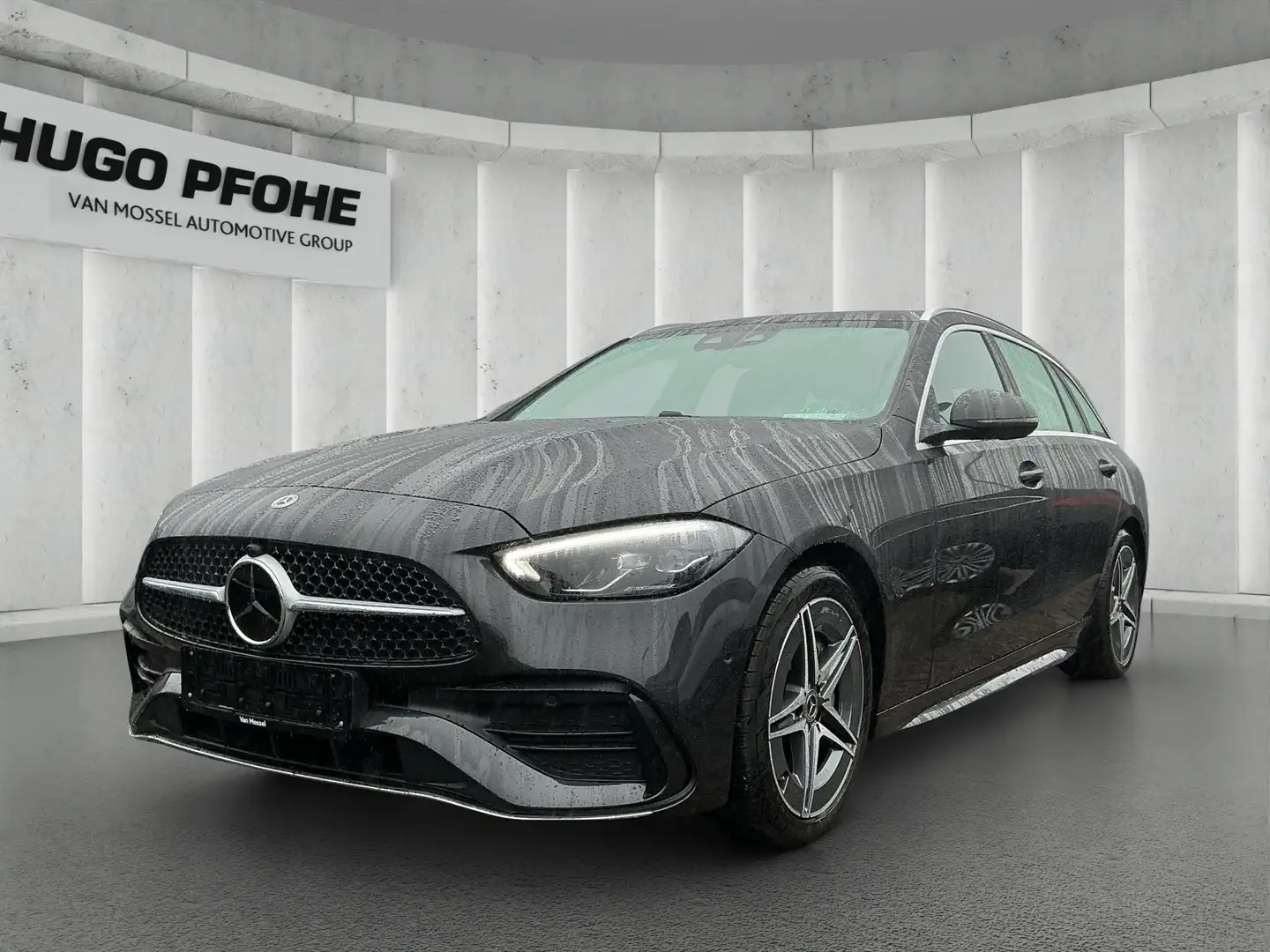 Mercedes-Benz C 300 d T AMG Line (EURO 6e) Grau - 1