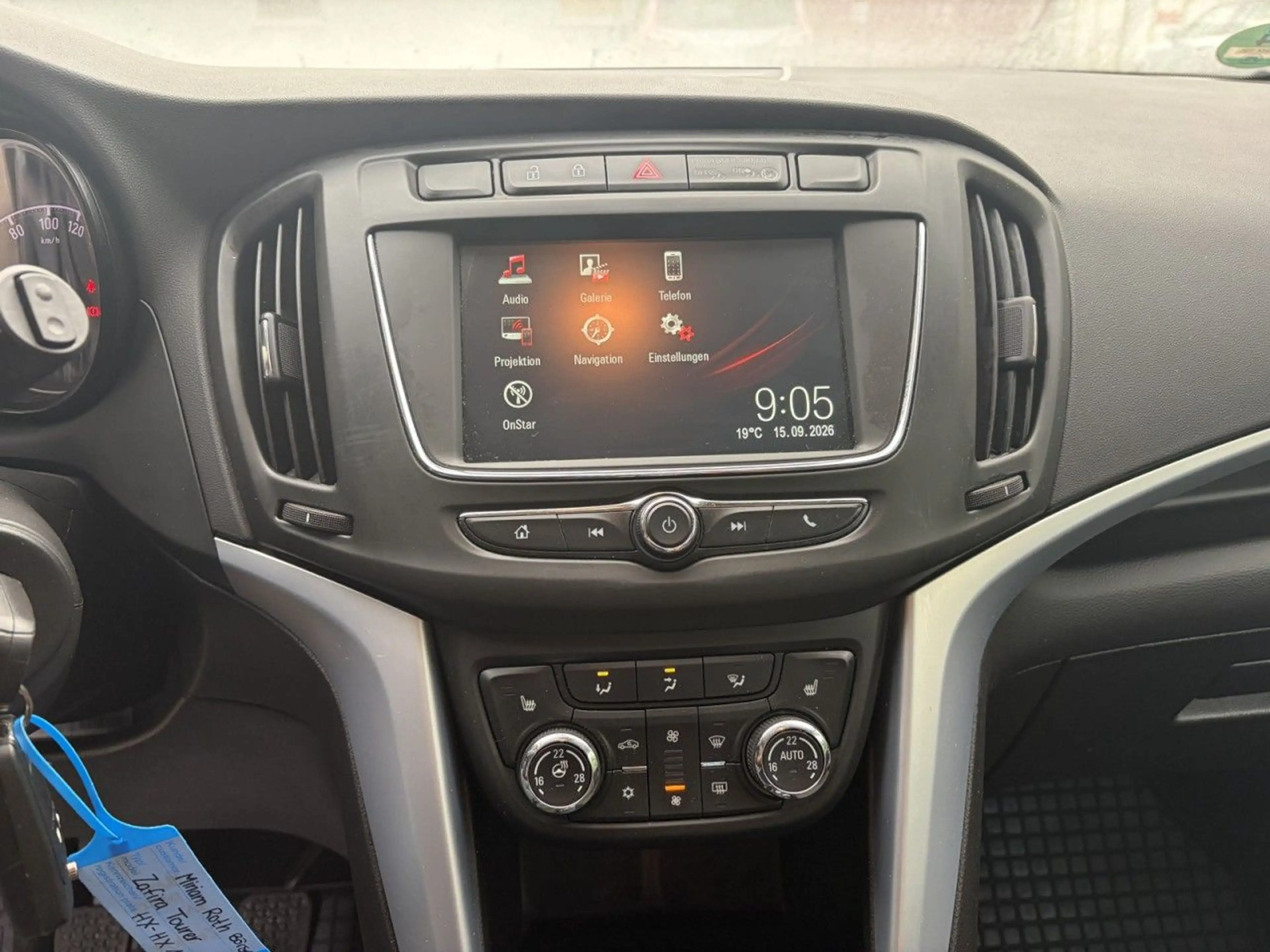 Opel Zafira C ON Klima Navi Rückfahrkamera — photo 15