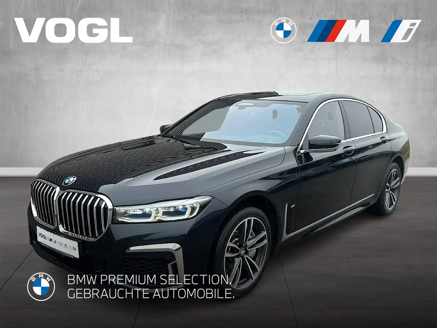 BMW 750 i xDrive Limousine Schwarz - 1