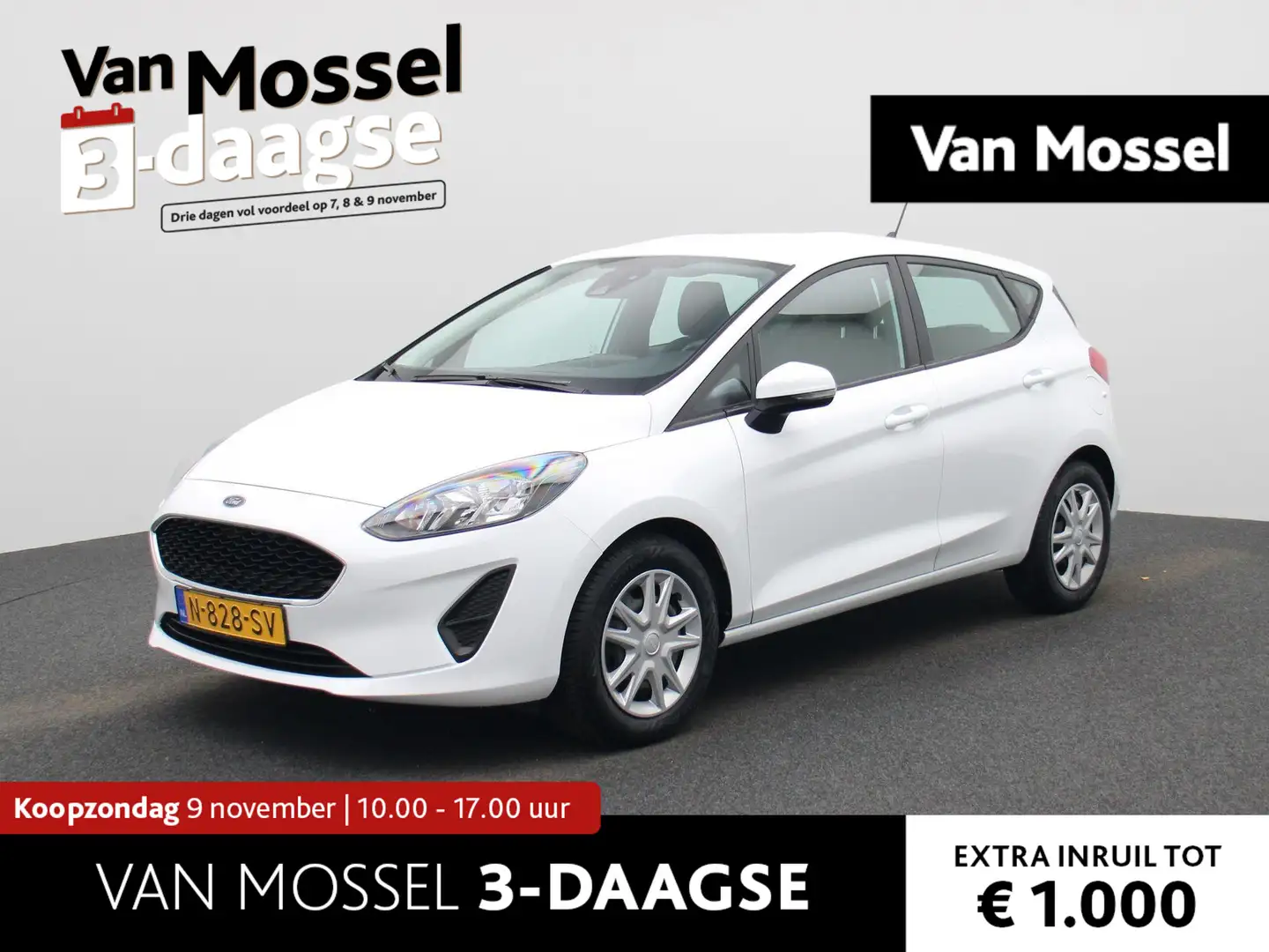 Ford Fiesta 1.0 EcoBoost Titanium | AIRCO | NAVIGATIE | LED Blanc - 1
