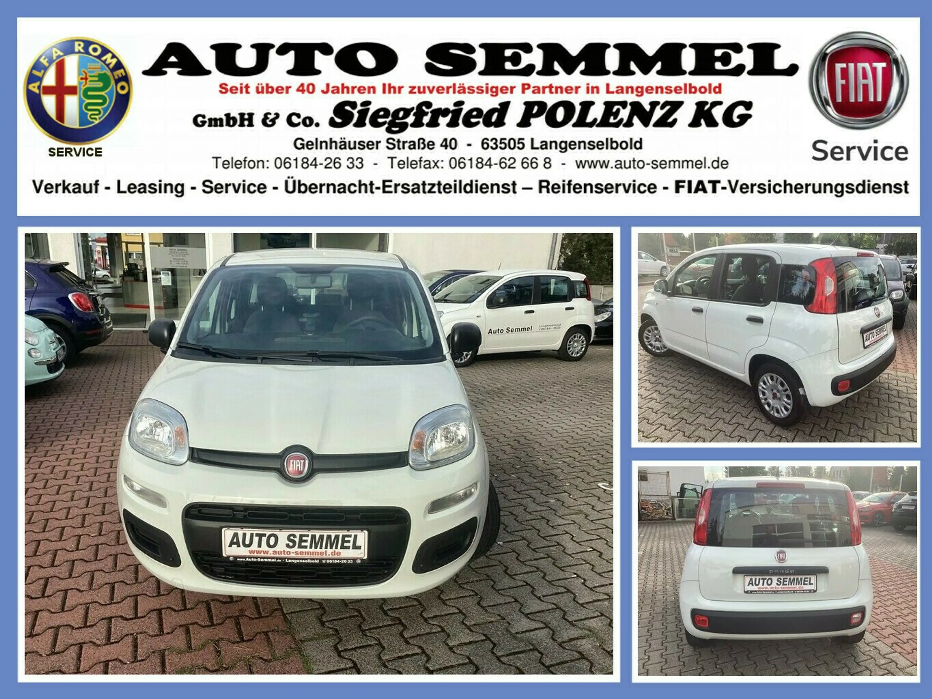 Fiat Panda 1,2 8V Easy