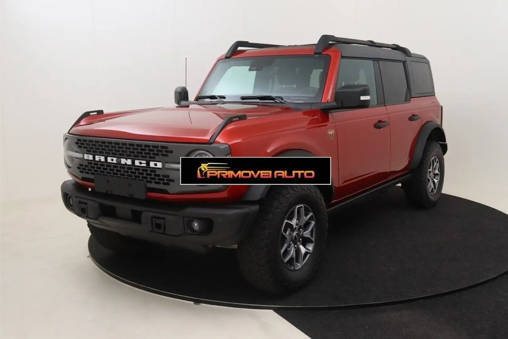Ford Bronco 2.7 EcoBoost V6 335CV Badlands Rosso - 1