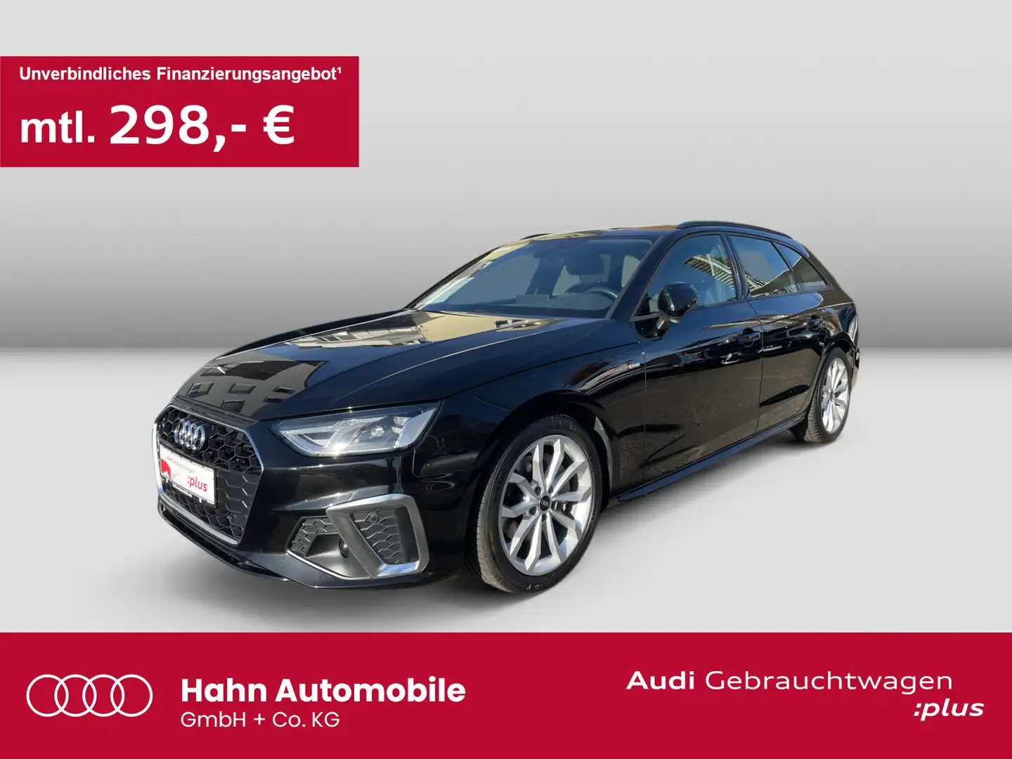 Audi A4 40TDI S-tronic S-line Navi AHK ACC PDC Schwarz - 1