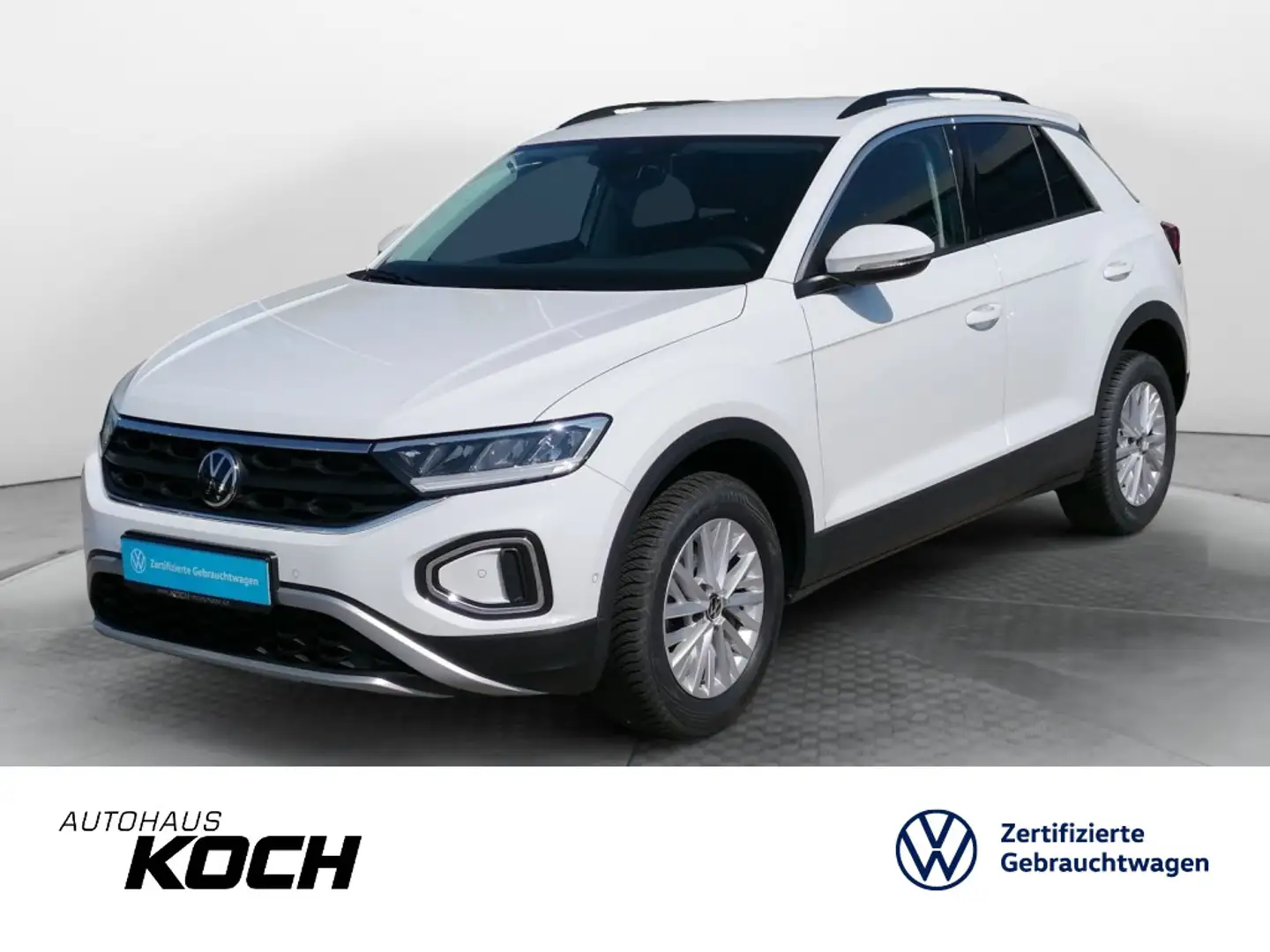 Volkswagen T-Roc 1.0TSI Life Navi LED Weiß - 1