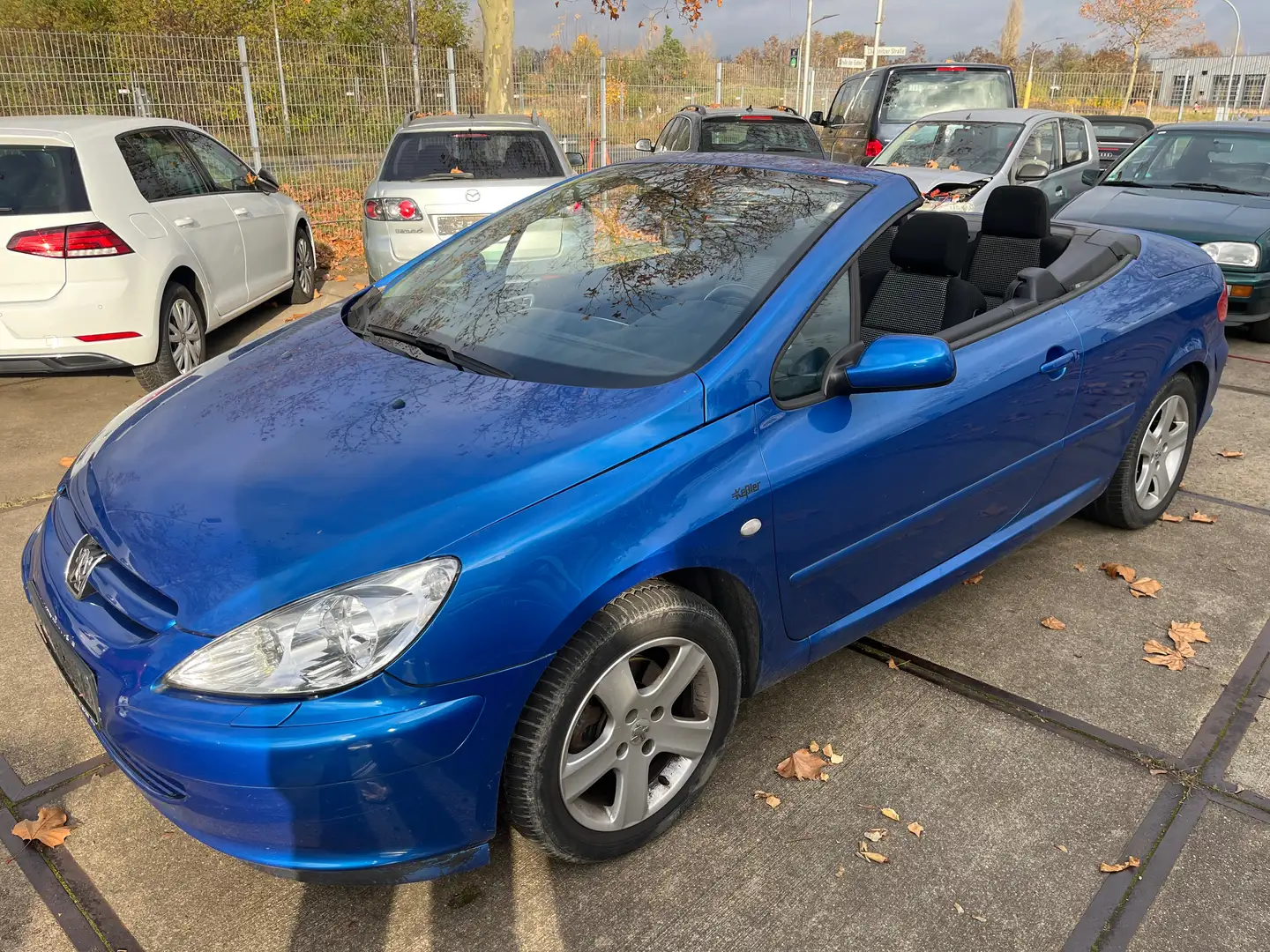 Peugeot 307 CC 2.0 Cabrio Klima *kein Tüv* Blau - 1