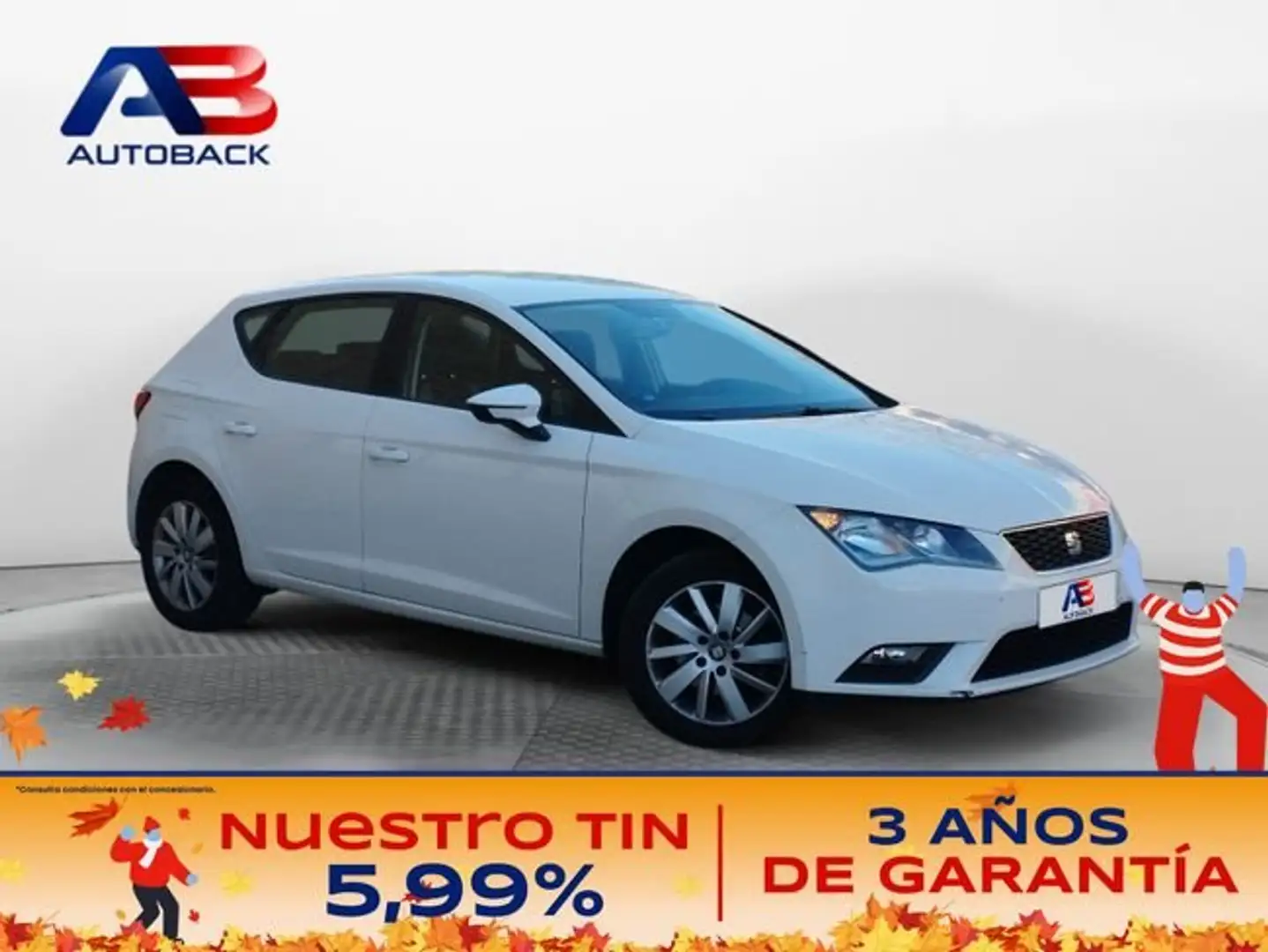 SEAT Leon 1.4 TGI GNC S&S Style Blanco - 1