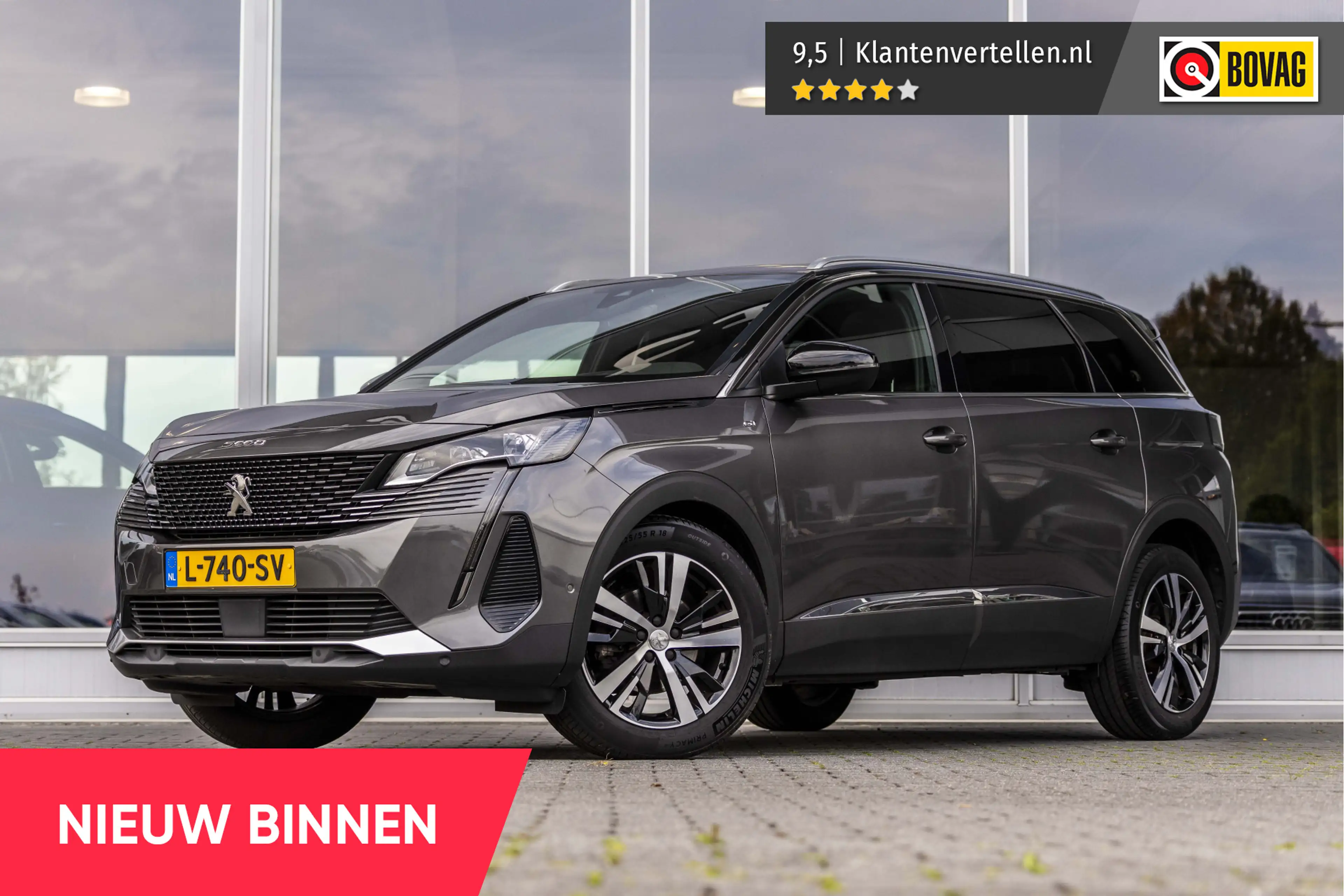 Peugeot 5008 1.2 PureTech GT 7P | Pano | CAM | NL auto