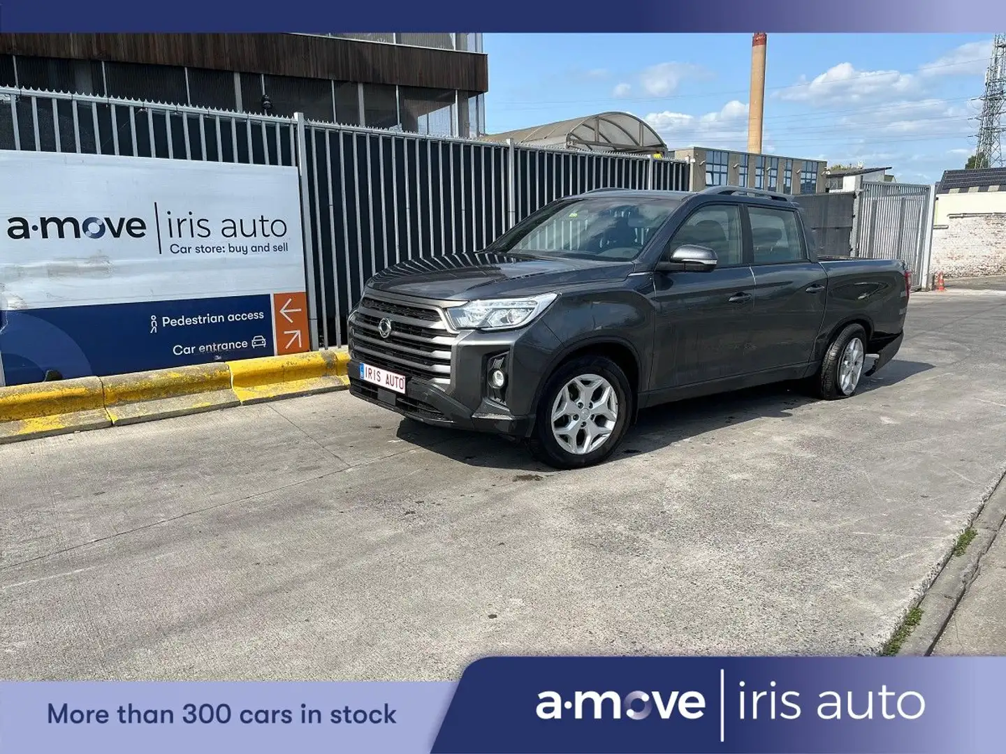 SsangYong Musso 2.2D 4X4 SPORT | EXPORT/MARCHAND UNIQUEMENT Gris - 1