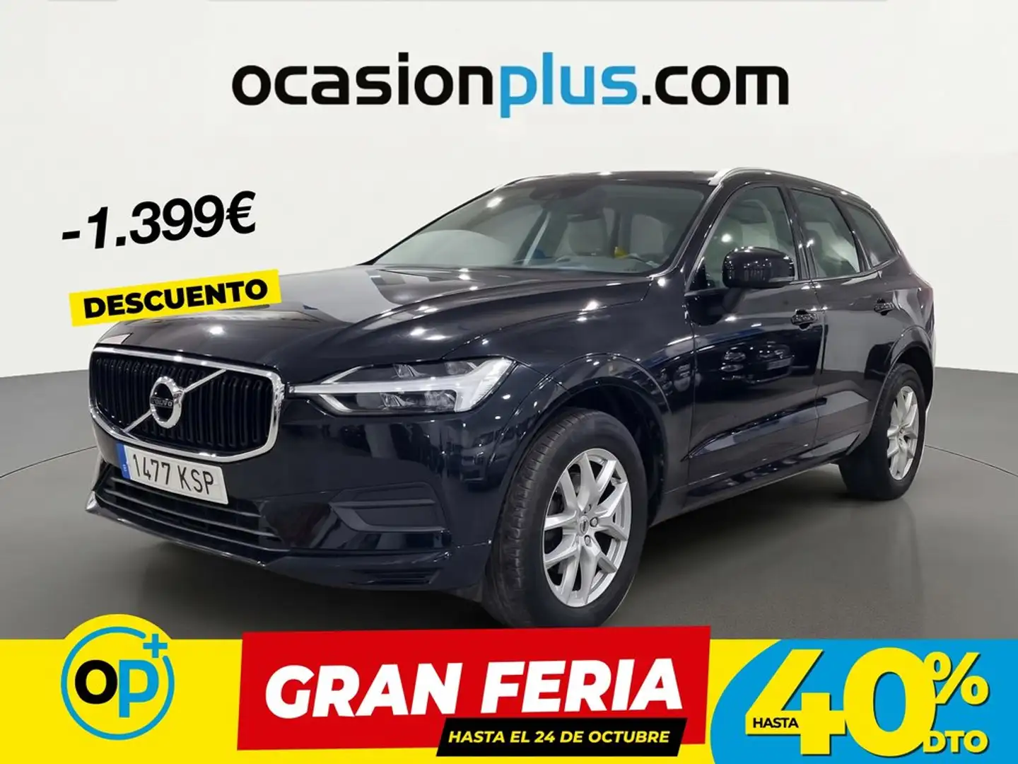 Volvo XC60 D3 Momentum Negro - 1