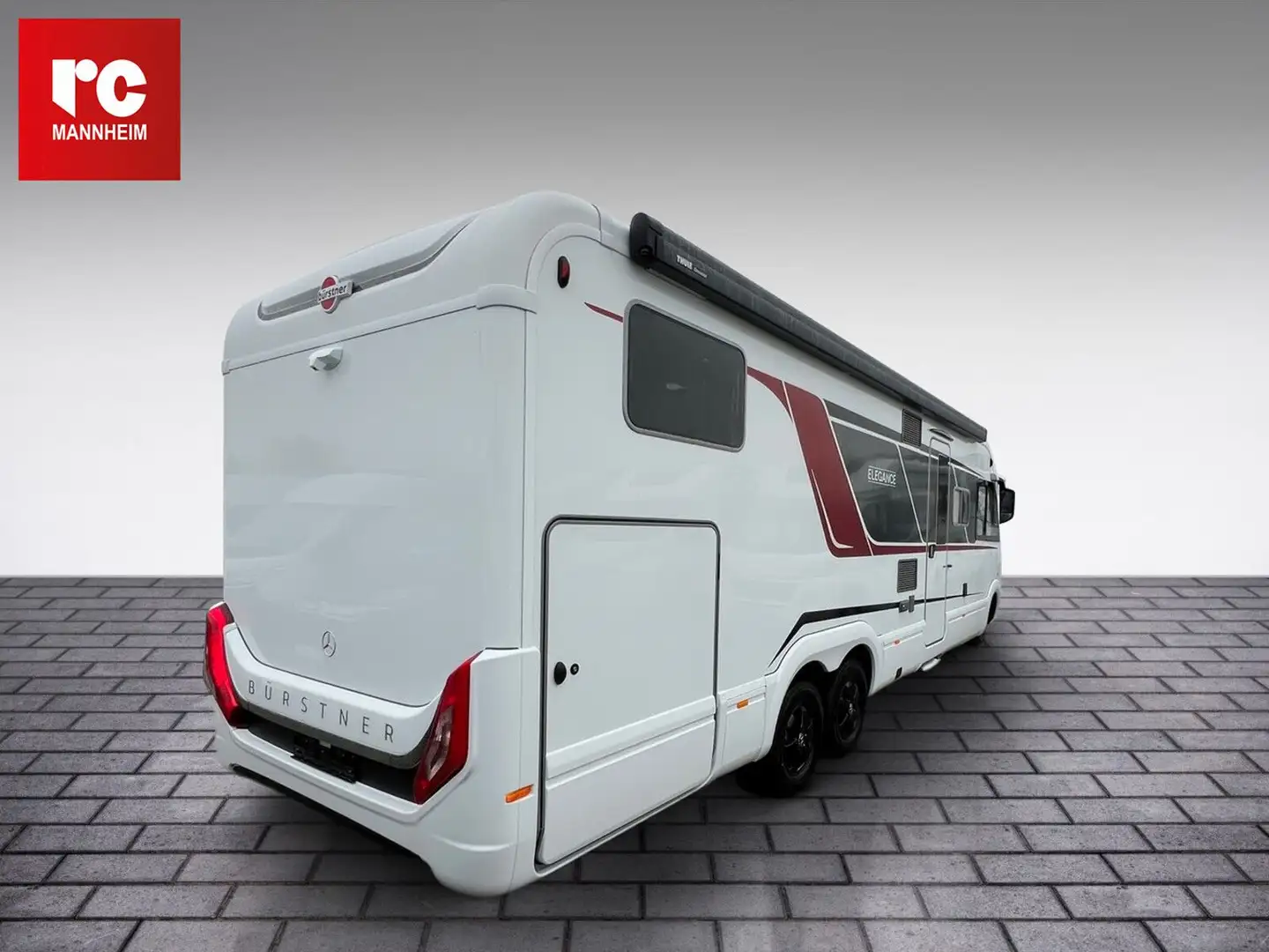 Bürstner Elegance I 910 G Dachklima / Hydr. Hubstützen Blanc - 2