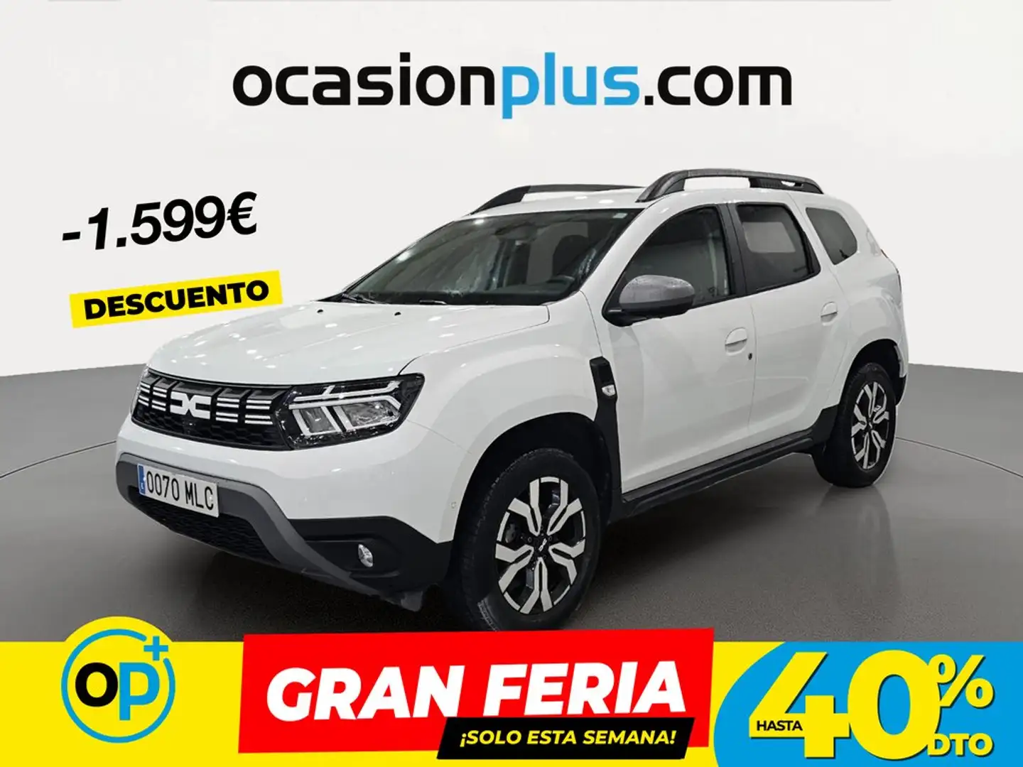 Dacia Duster 1.3 TCe Journey Go 4x2 96kW Blanco - 1