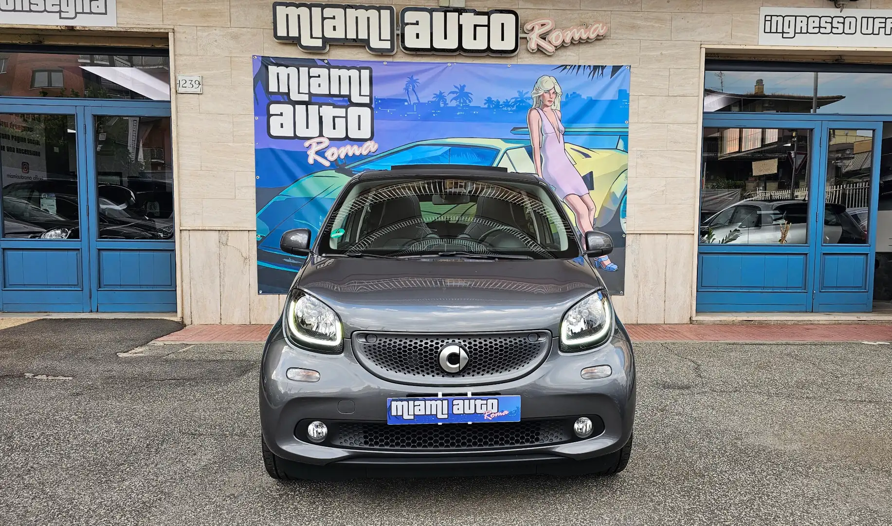 smart forFour 90 0.9 Turbo twinamic Prime CABRIO PACK SPORT TAGL Grigio - 1