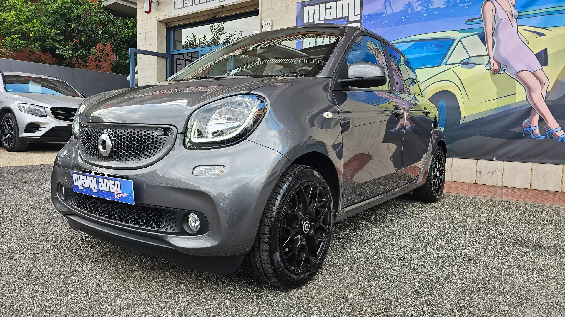 smart forFour 90 0.9 Turbo twinamic Prime CABRIO PACK SPORT TAGL Grigio - 2