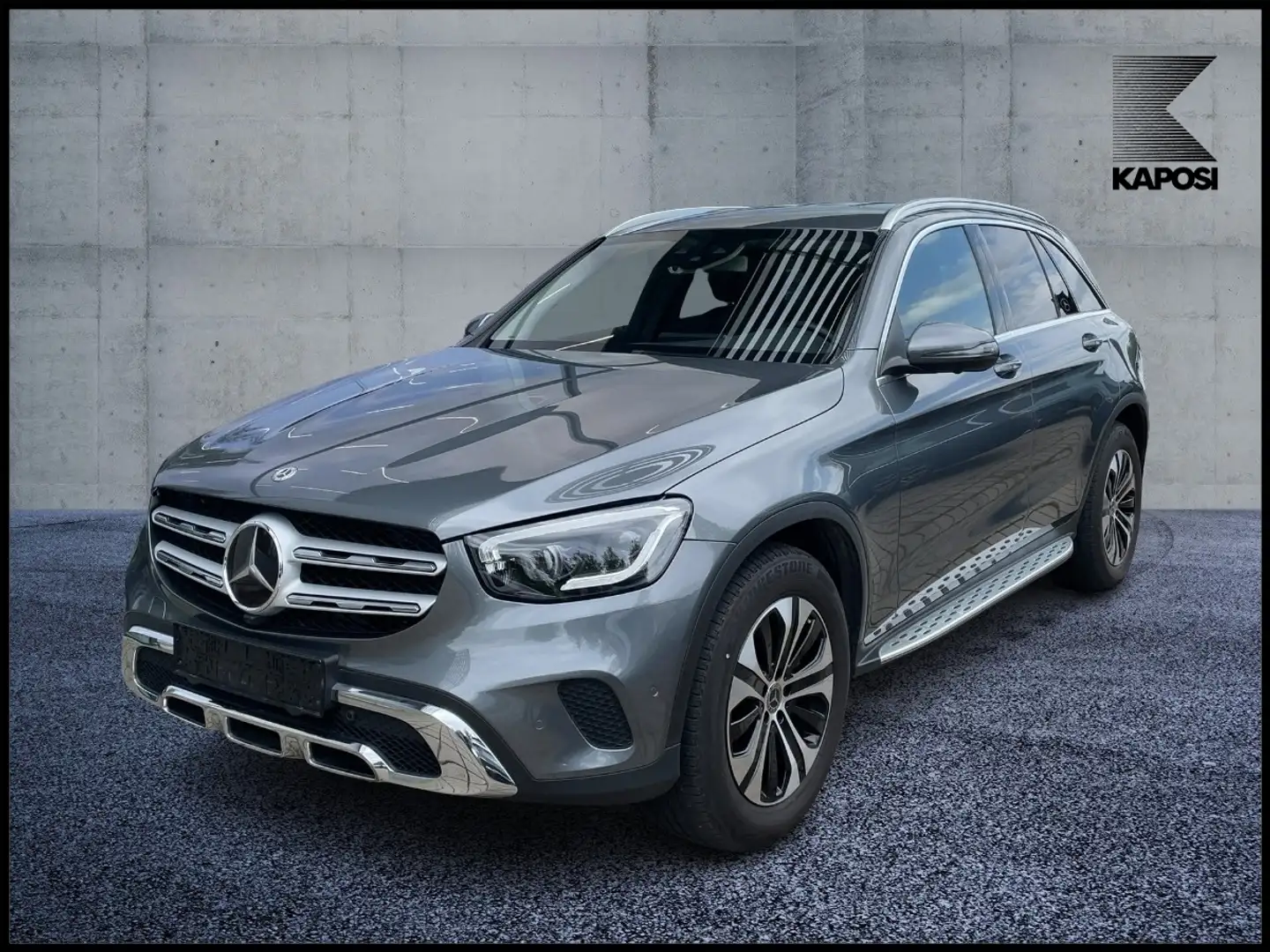 Mercedes-Benz GLC 200 d 4MATIC FAP PDC SHZ LED el.Heck SpurH Gris - 1