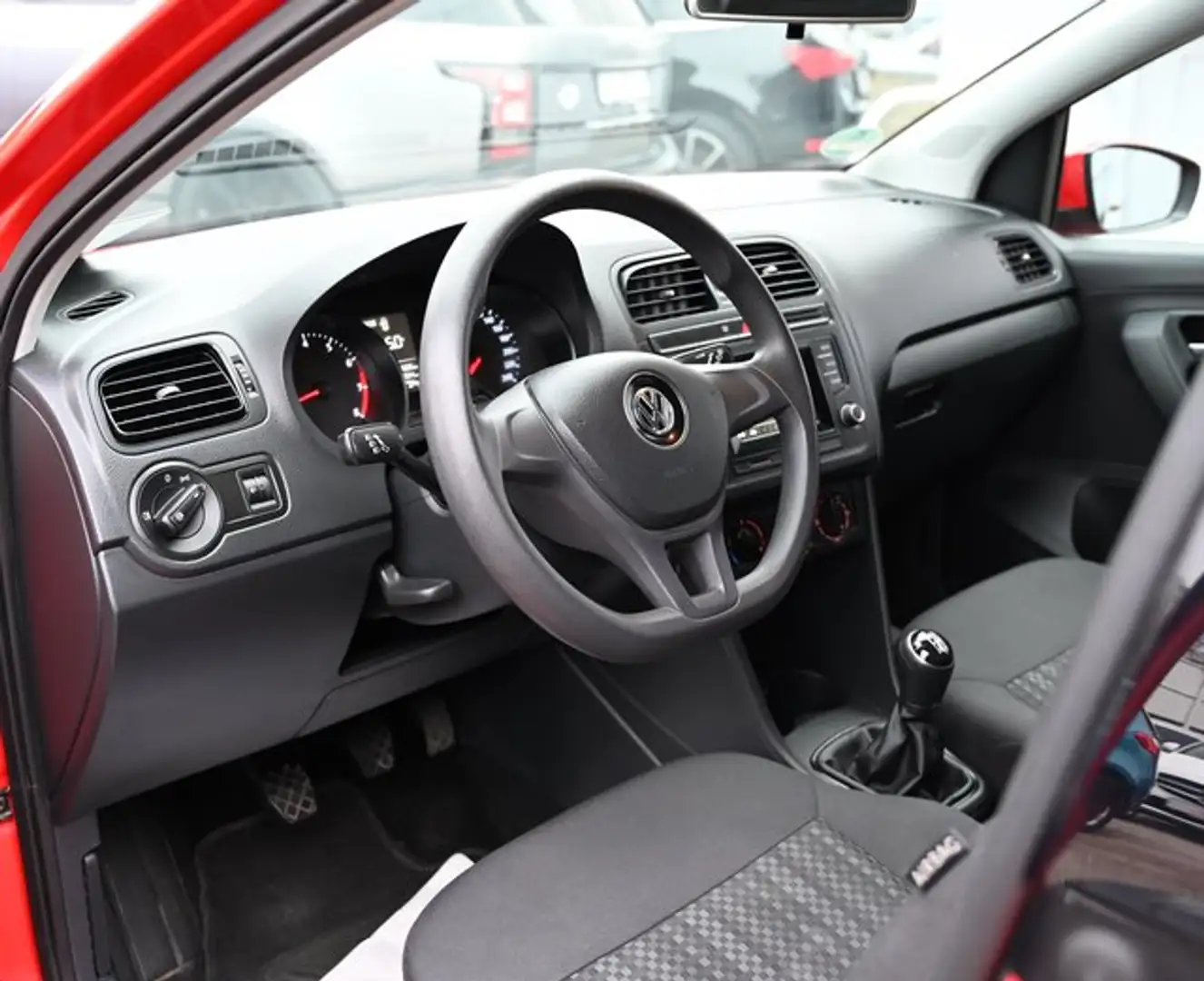 Volkswagen Polo Polo 1.Hd*Klima*vollScheckheft*Allwetter* Rot - 2