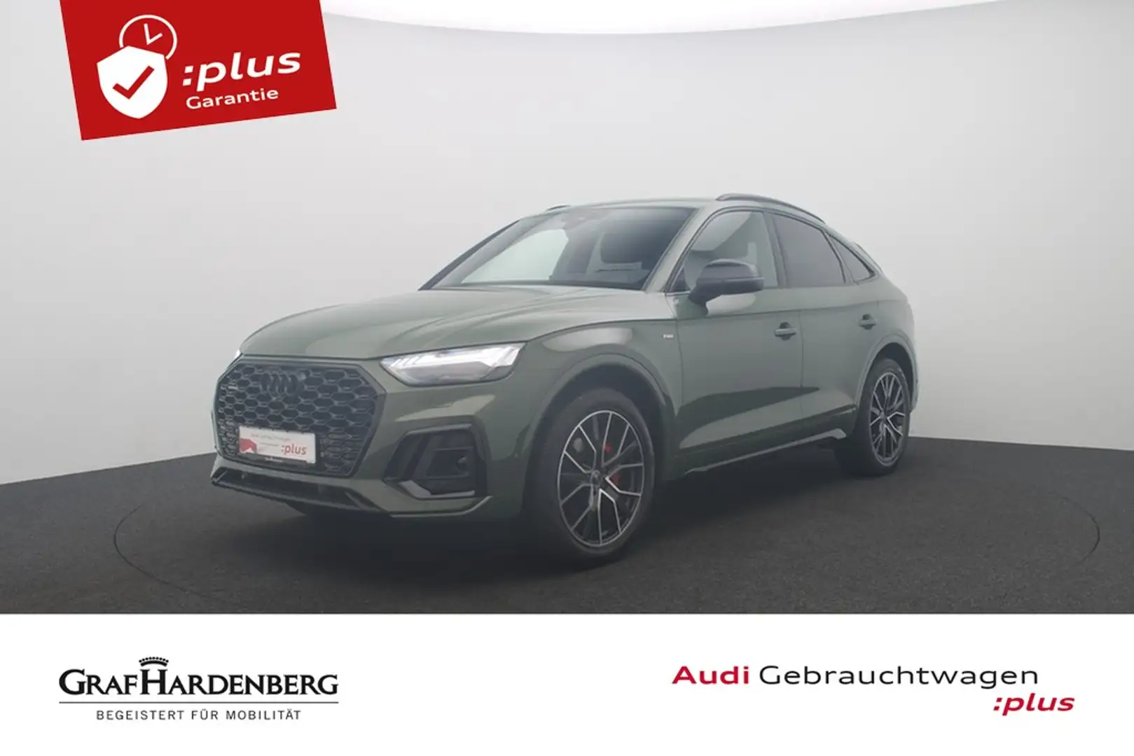 Audi Q5 Sportback 40 TDI quattro S line LED Navi HuD Grün - 1