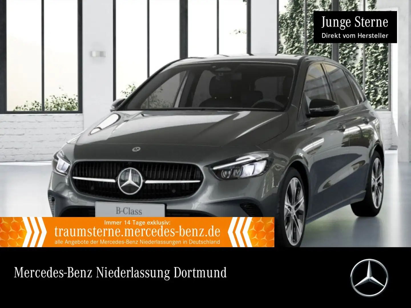 Mercedes-Benz B 200 PROGRESSIVE+NIGHT+LED+KAMERA+7G Grau - 1