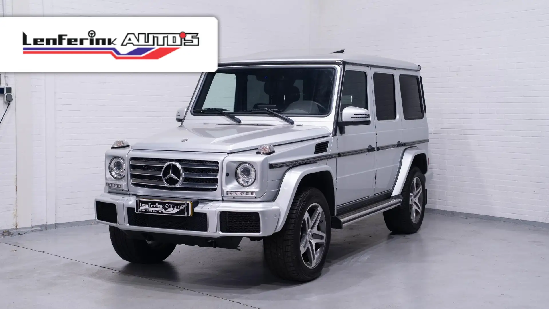 Mercedes-Benz G 500 Harman Kardon Schuifdak Navi Camera Apple Carplay Argent - 1