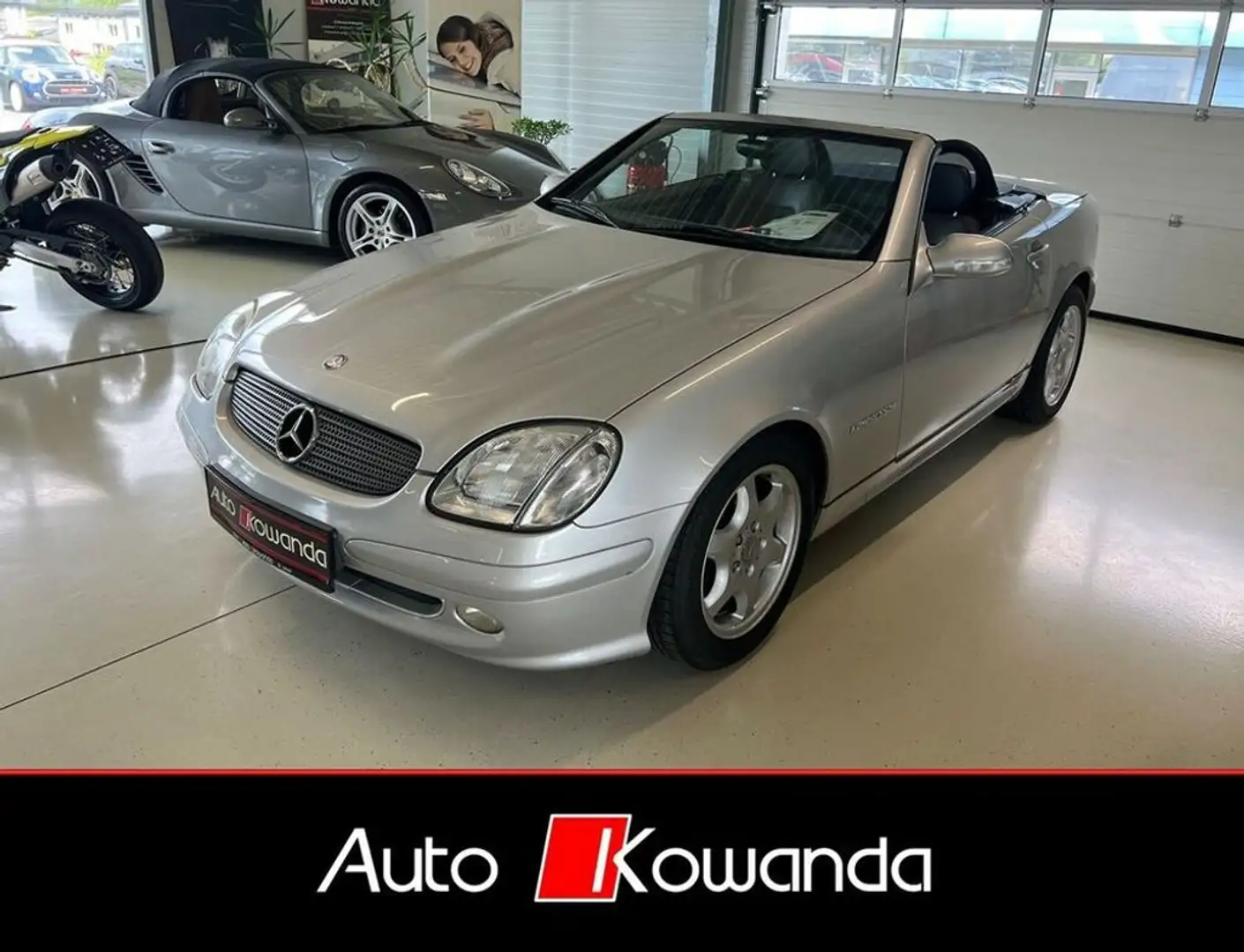 Mercedes-Benz SLK 200 Kompressor Cabrio -Wenig Km Argent - 2