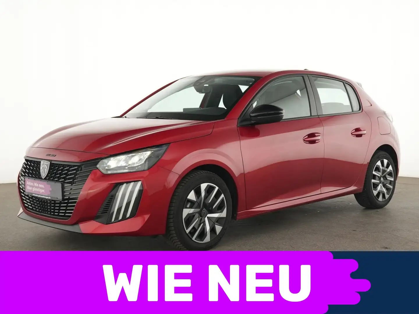Peugeot 208 Active Tempomat|Klimaanlage|Berganfahrhilfe Rot - 1