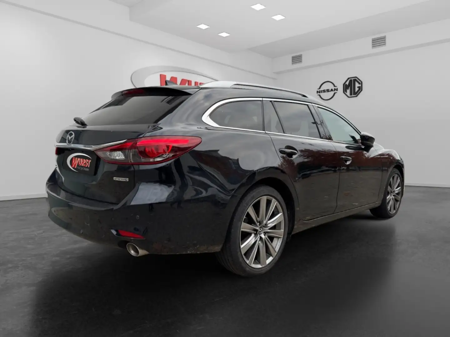 Mazda 6 Sports-Line r 2.5 360grad Kamera Navi SHZ HUD El. Schwarz - 2