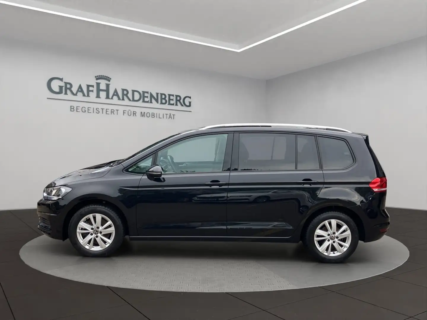 Volkswagen Touran Comfortline 1.5 TSI DSG 7Sitze Navi AHK Schwarz - 2