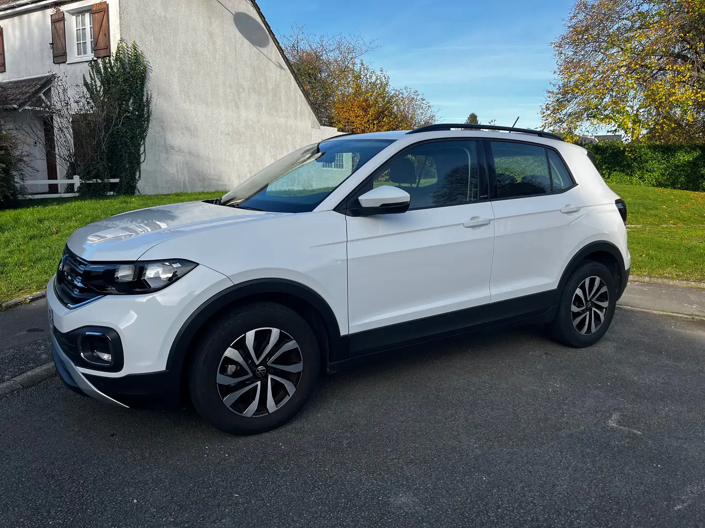 Volkswagen T-Cross T-Cross 1.0 TSI 110 Start/Stop BVM6 Active Blanc - 2