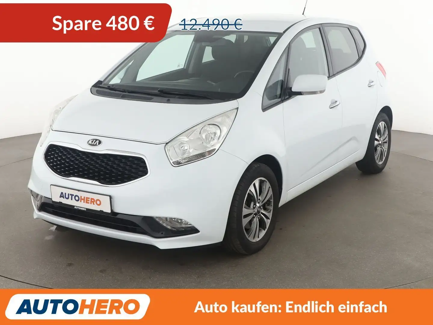 Kia Venga 1.6 Spirit Aut.*NAVI*TEMPO*CAM*PDC*SHZ* Белый - 1