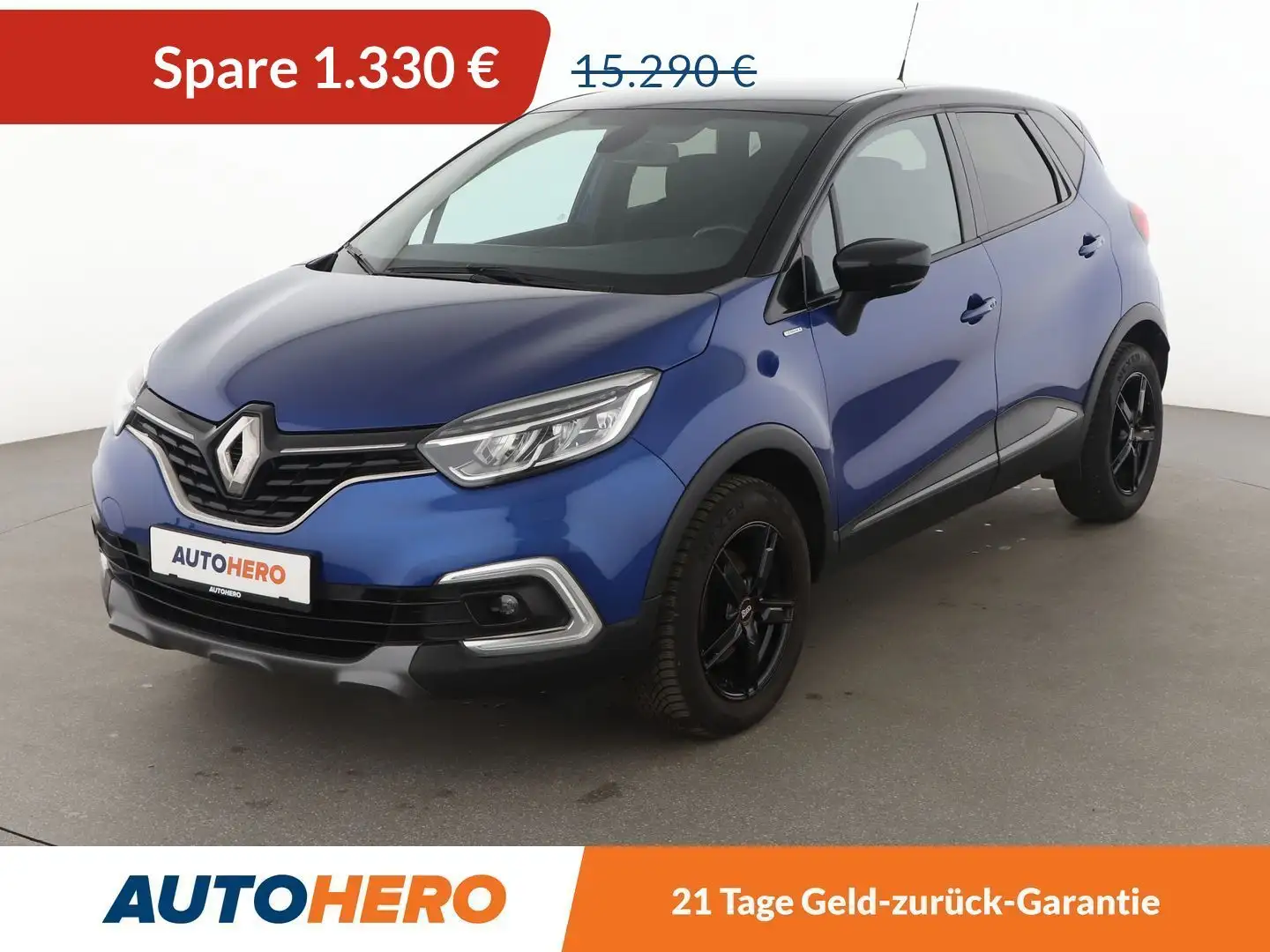 Renault Captur 1.3 TCe Version S*CAM*LED*PDC*SHZ*TEMPO*KLIMA* Blau - 1