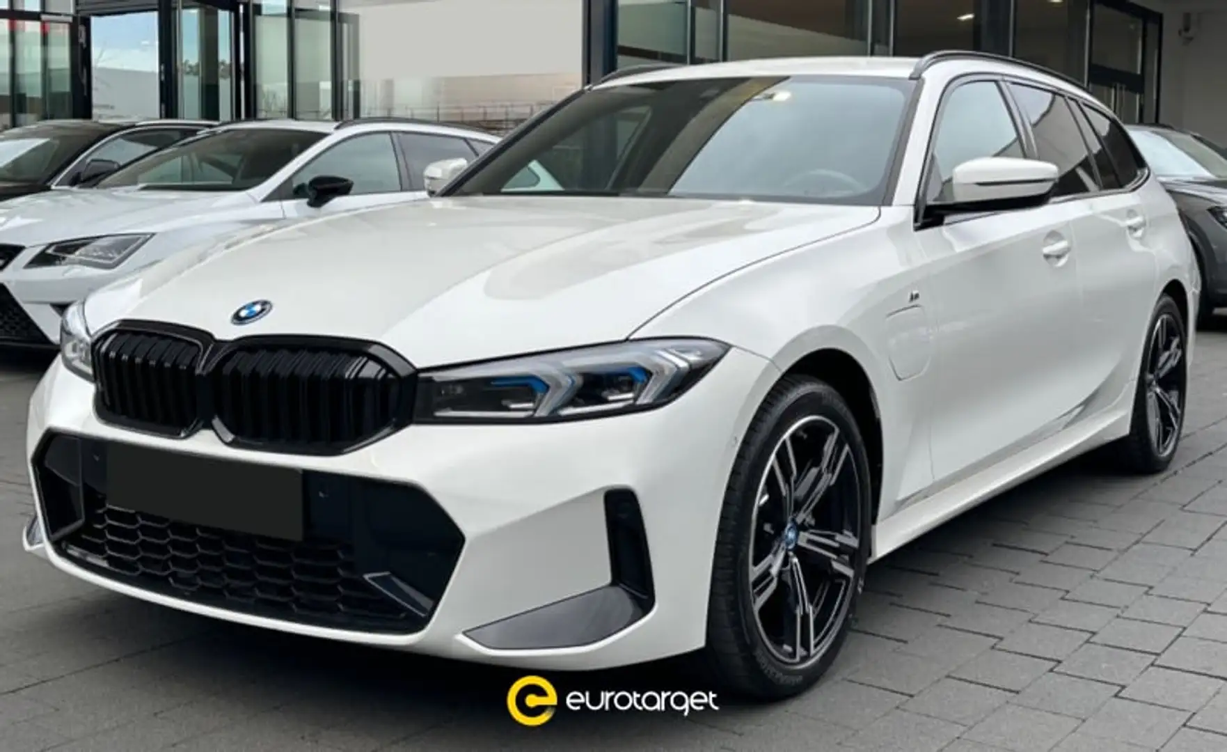 BMW 330 e Touring Msport Bianco - 1