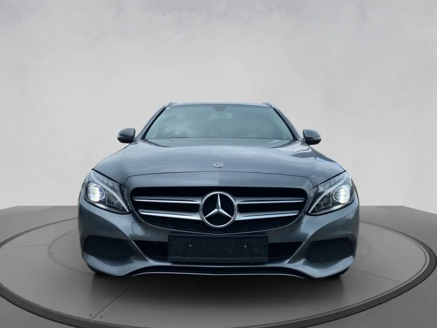 Mercedes-Benz C 200 d T-Modell PTS Shz Navi LED eHeck Pano Grau - 2