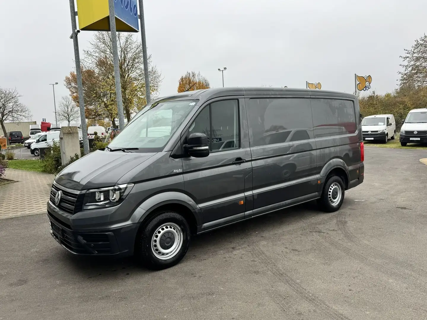 Volkswagen Crafter Kasten MR L2H1 Klima*Tempomat*PDC Grijs - 2