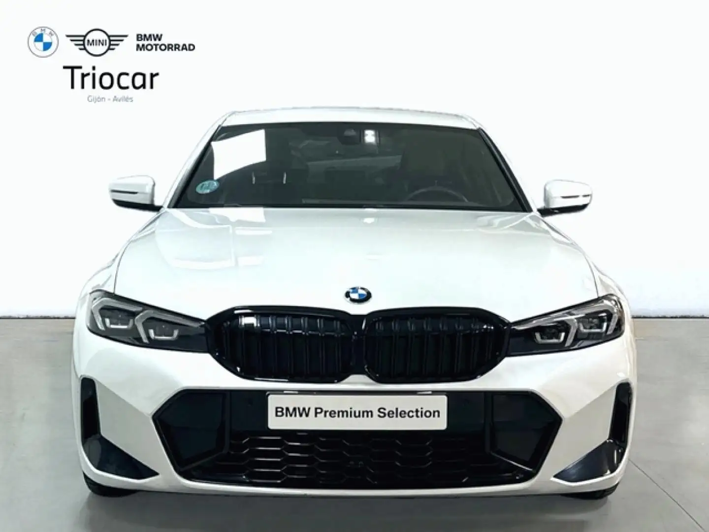 BMW 318 318dA Blanc - 2