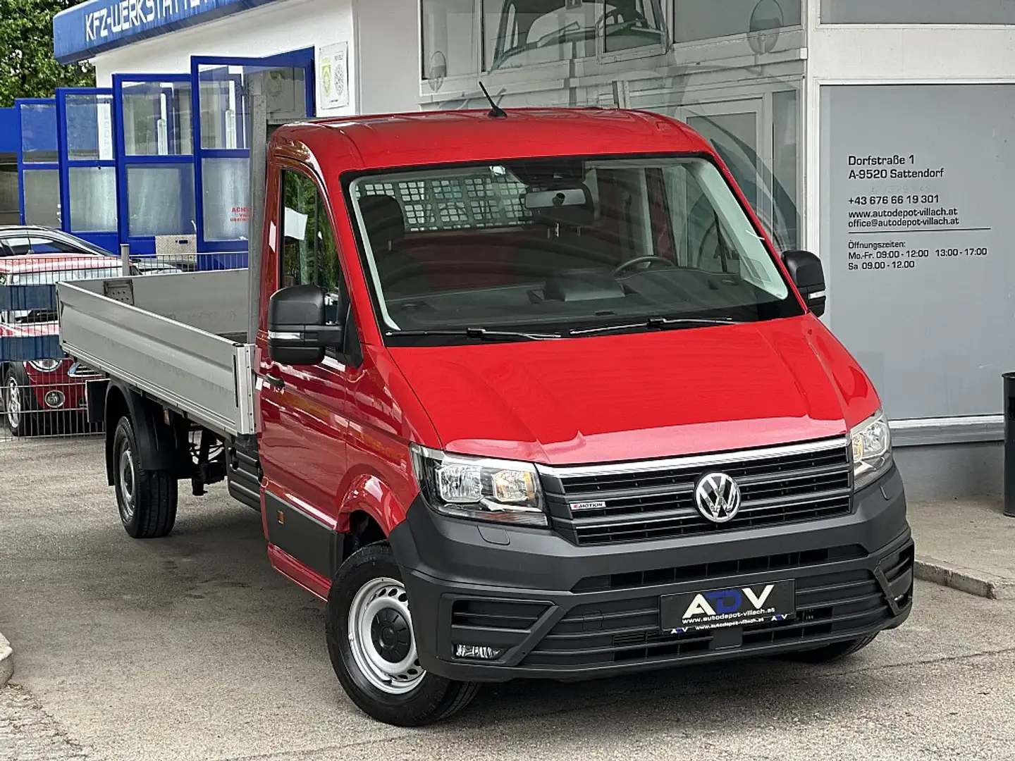 Volkswagen Crafter 35 Pritsche LR L4 2,0-I-TDI 4Motion Aut. Rot - 2
