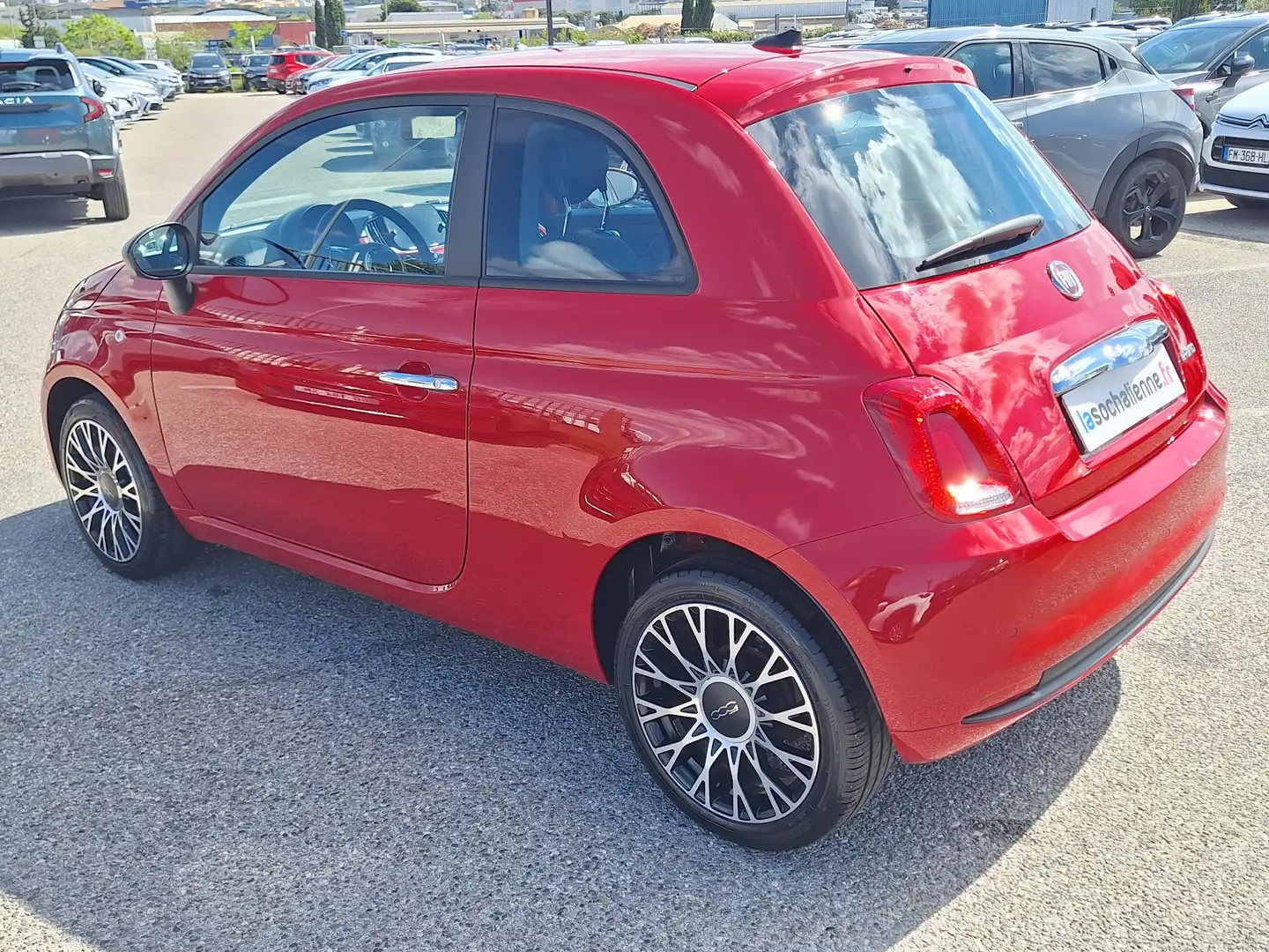 Fiat 500 1.0 70 ch Hybride BSG S/S Rouge - 2
