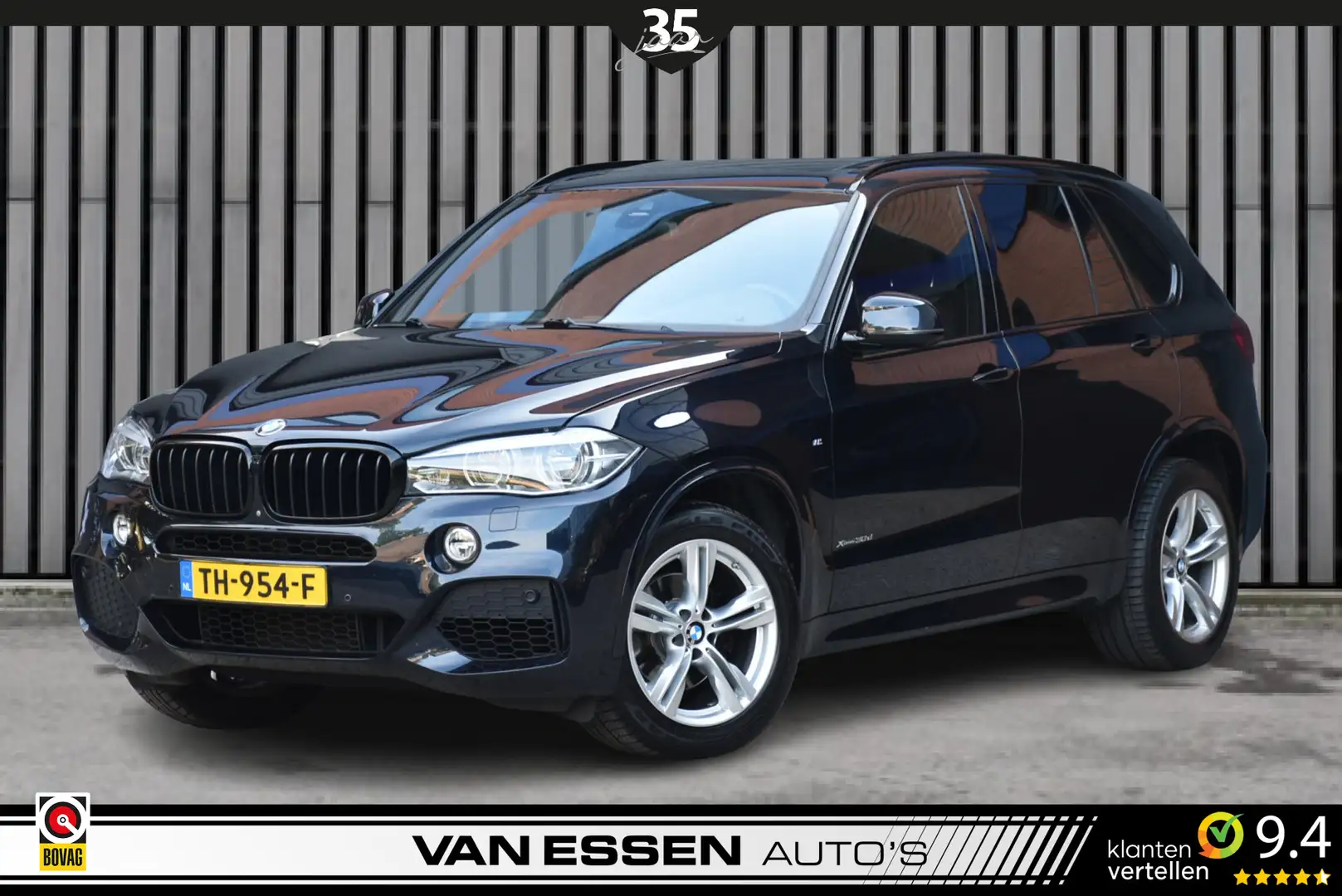 BMW X5 xDrive30d High Executive 7p. Navi Pano 360-Camera Schwarz - 1